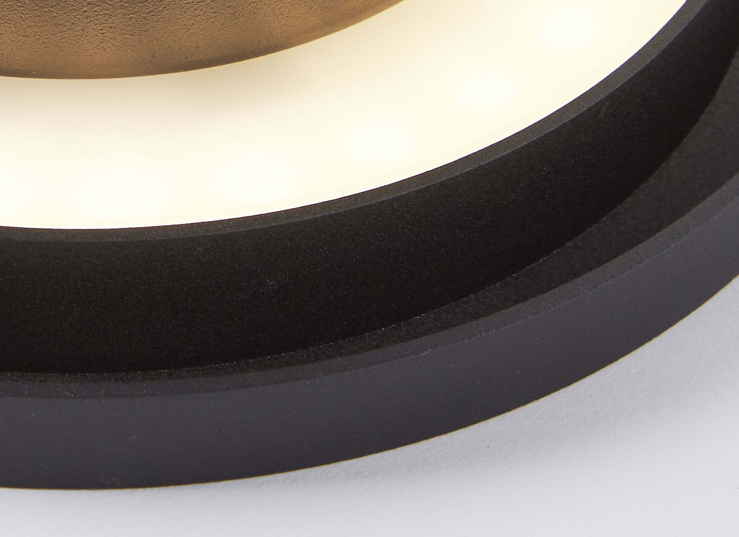 Detailfoto - Wandlamp Shadow zwart 6W LED