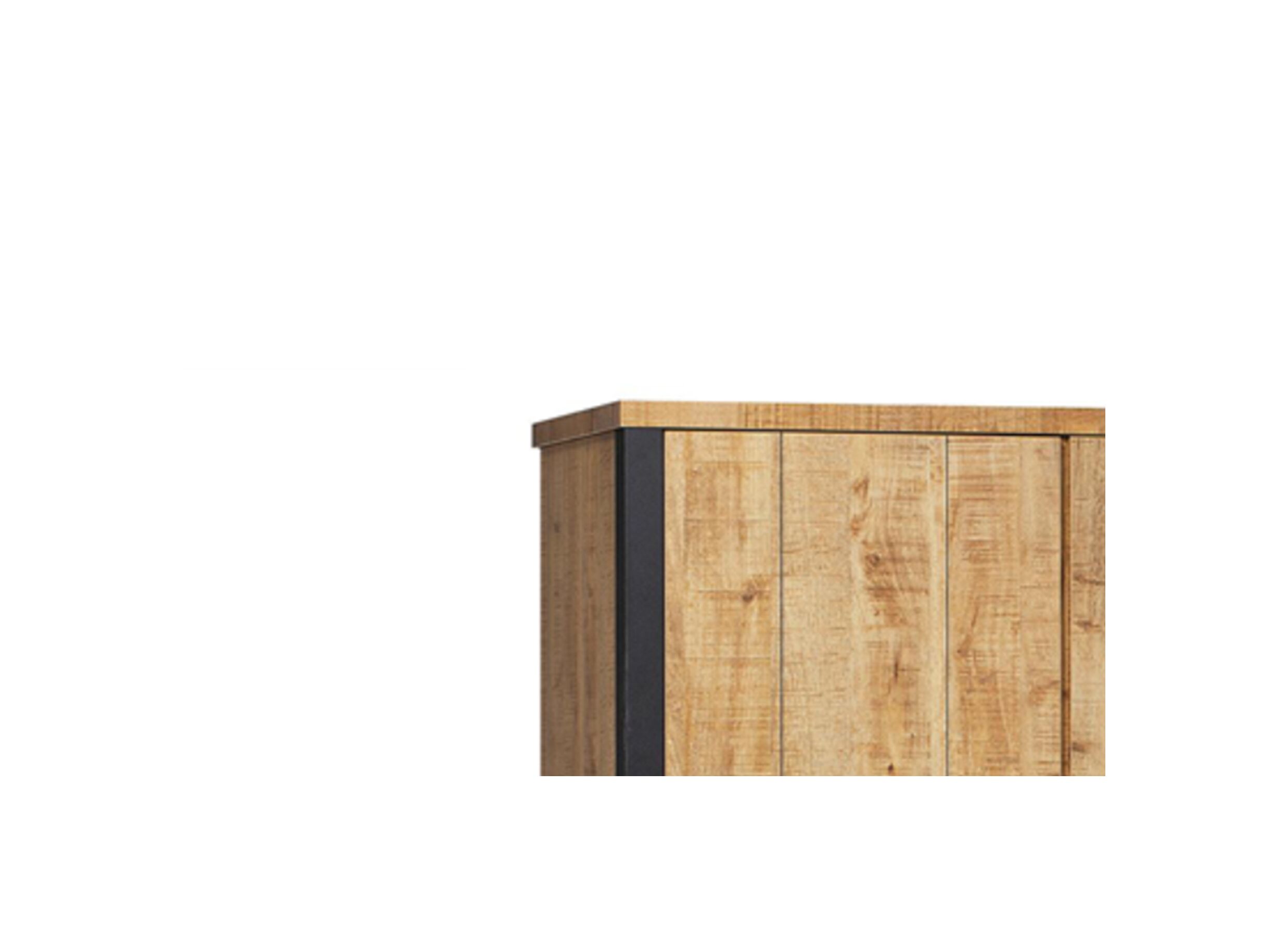 Detail - Garde-robe Fire 191,6cm - lamulux - mangue