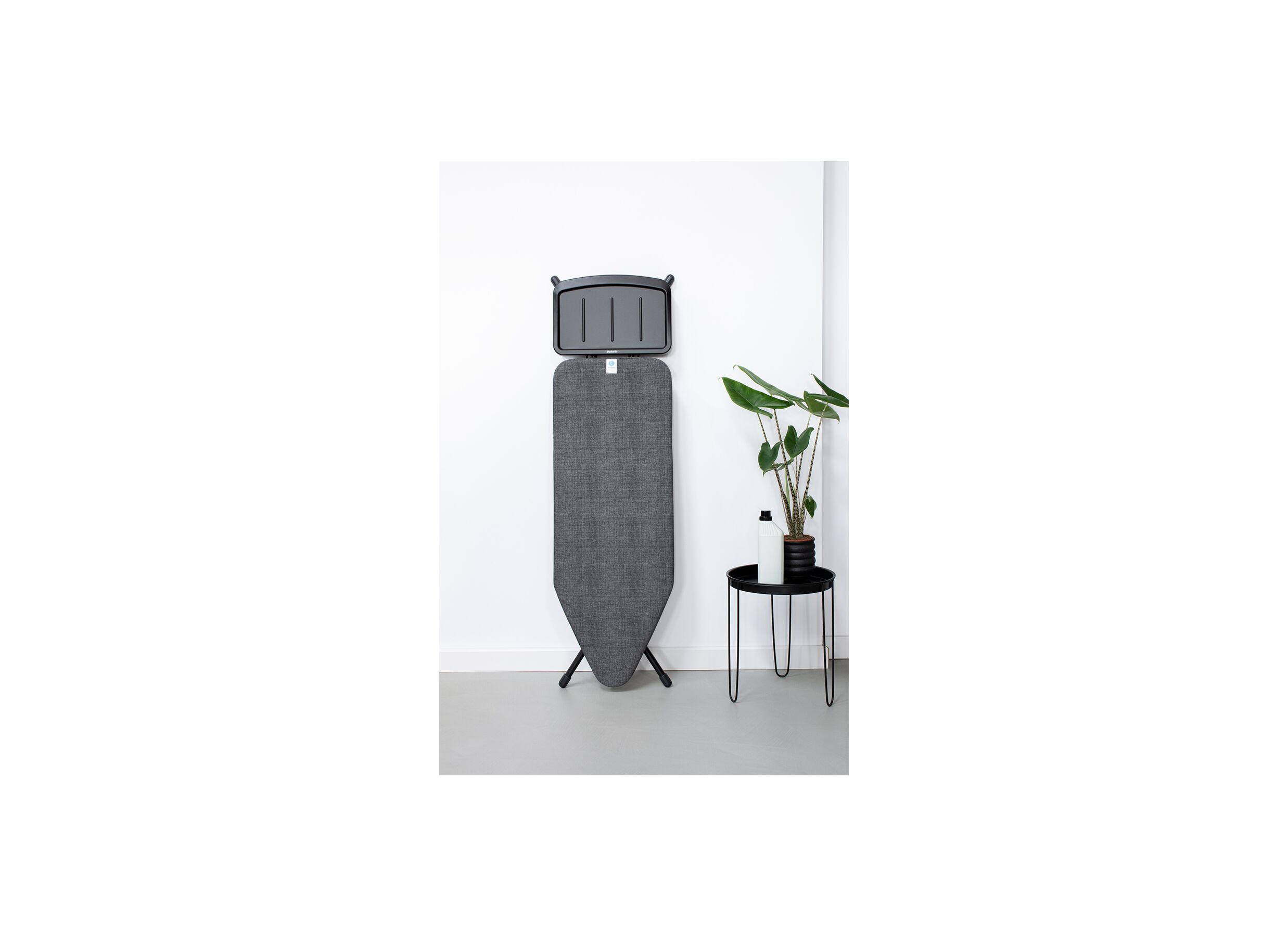 Housse pour table à repasser Denim Black Brabantia 124x45cm taille C - Housse pour table à repasser Denim Black Brabantia 124x45cm taille C