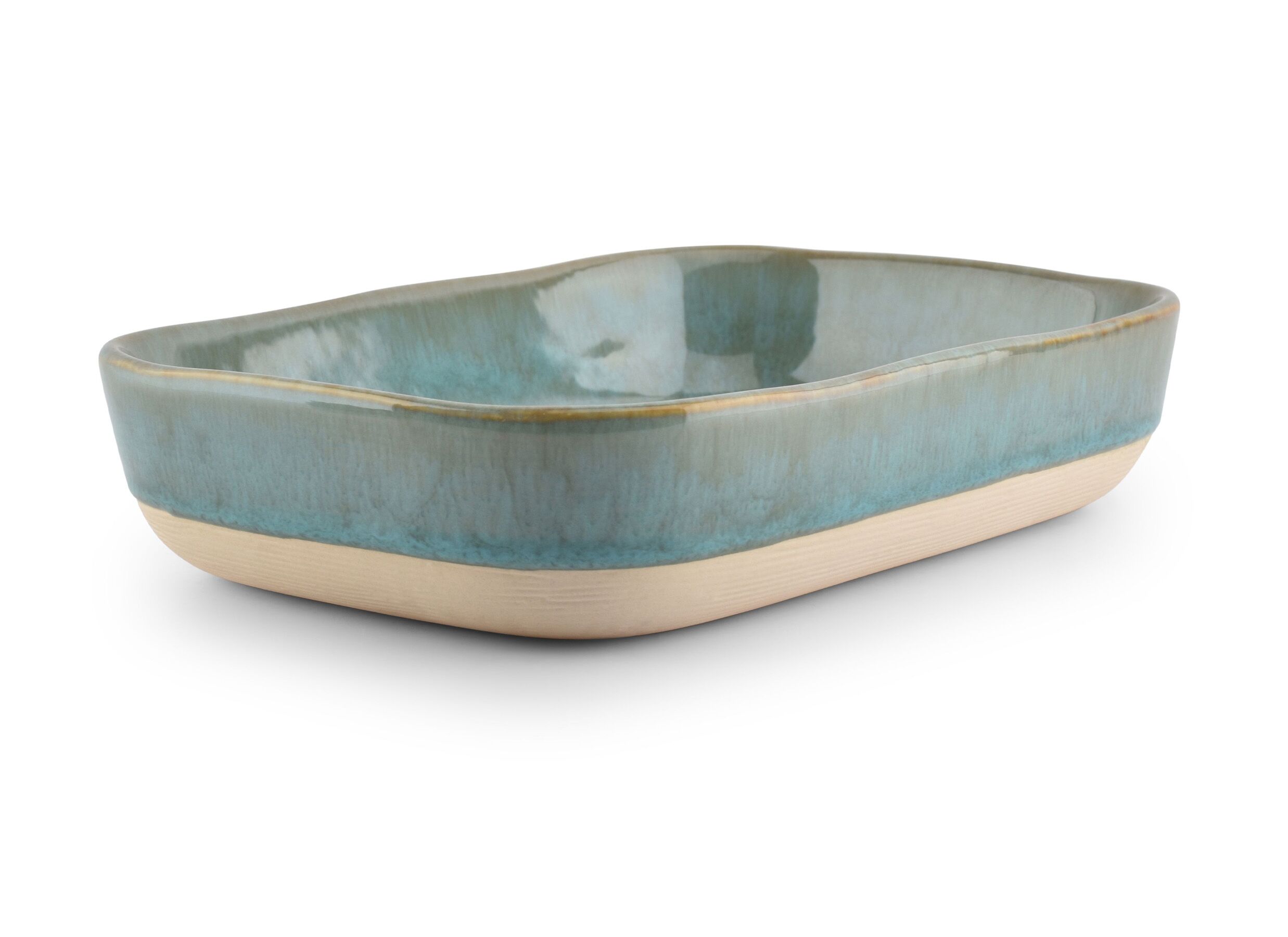 Overzichtsfoto - Ovenschaal Oven 23x15,5cm - stoneware - lichtblauw