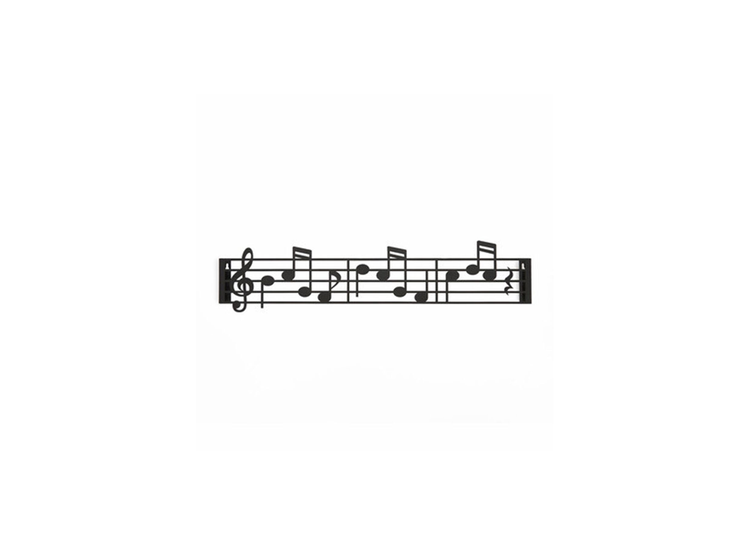 Kapstok Musik black metal 44cm