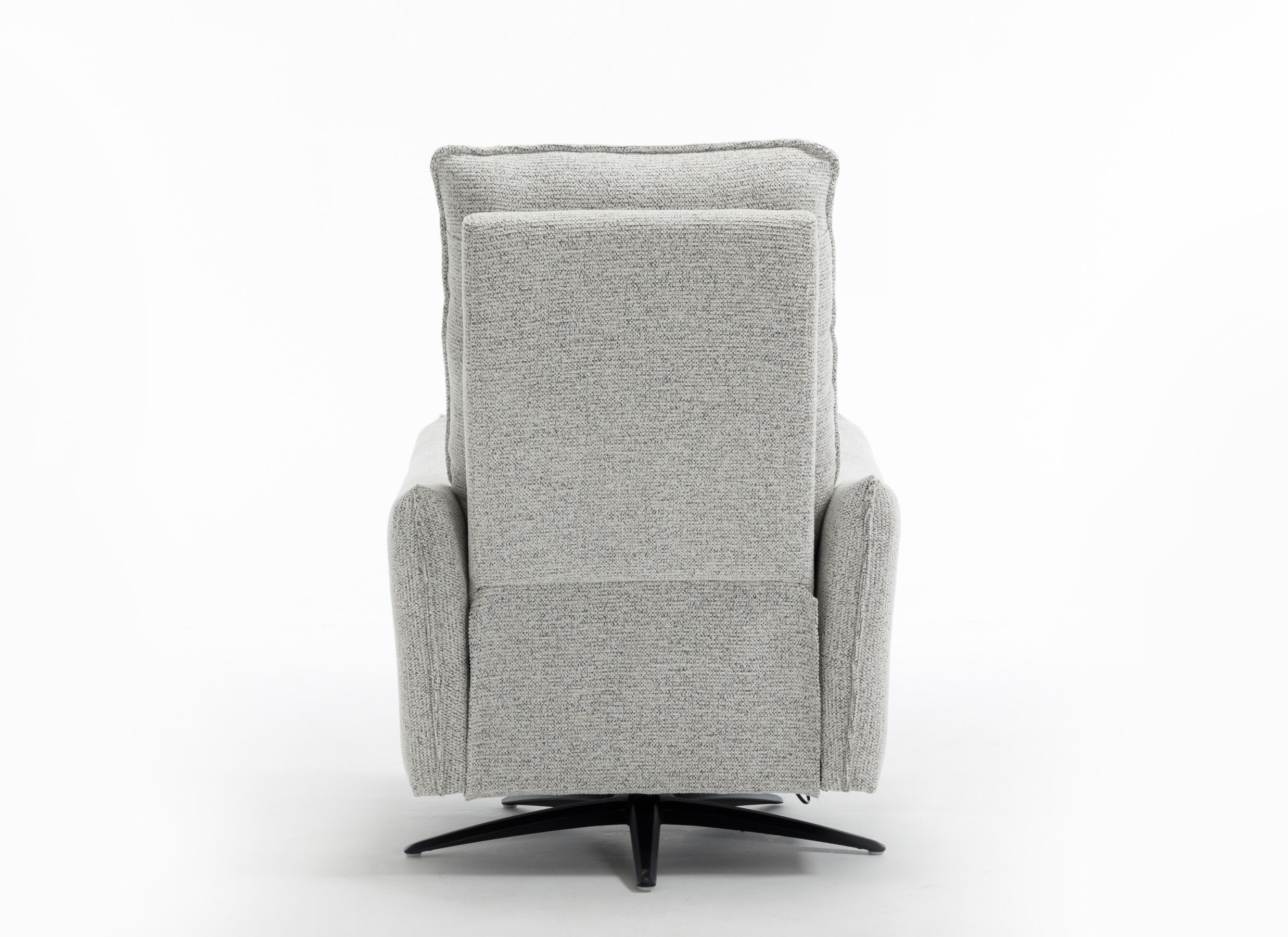 Aperçu - Fauteuil relax Jorge électrique - tissu - greige