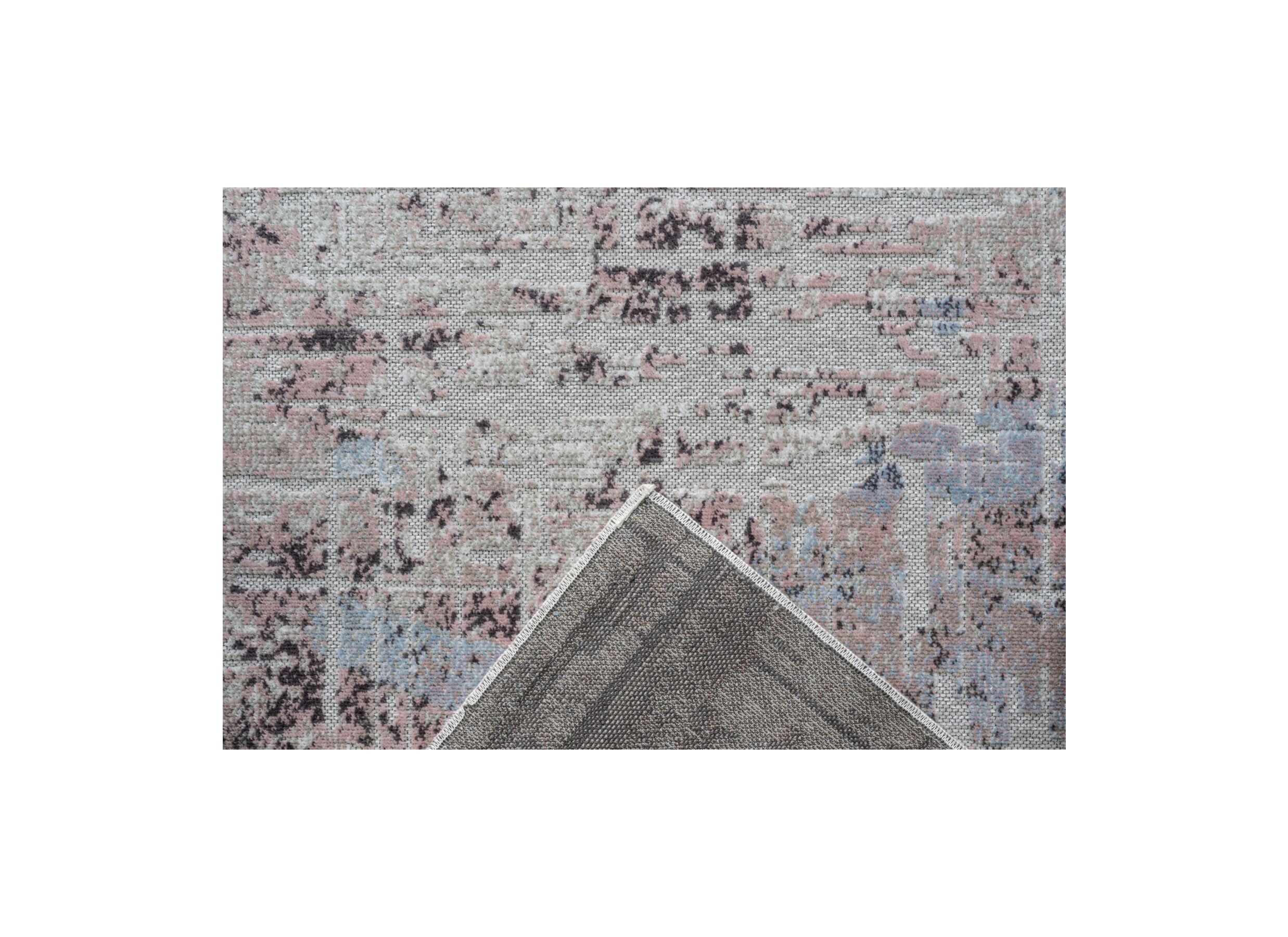 Detailfoto - Tapijt Otavio 67x210cm - viscose - acryl/multicolor