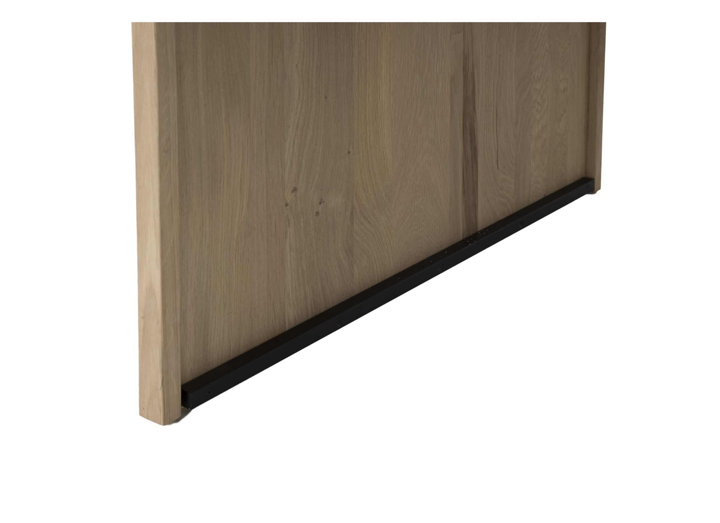 Bureau Yoda 200x80x76cm - chêne massif - naturel
