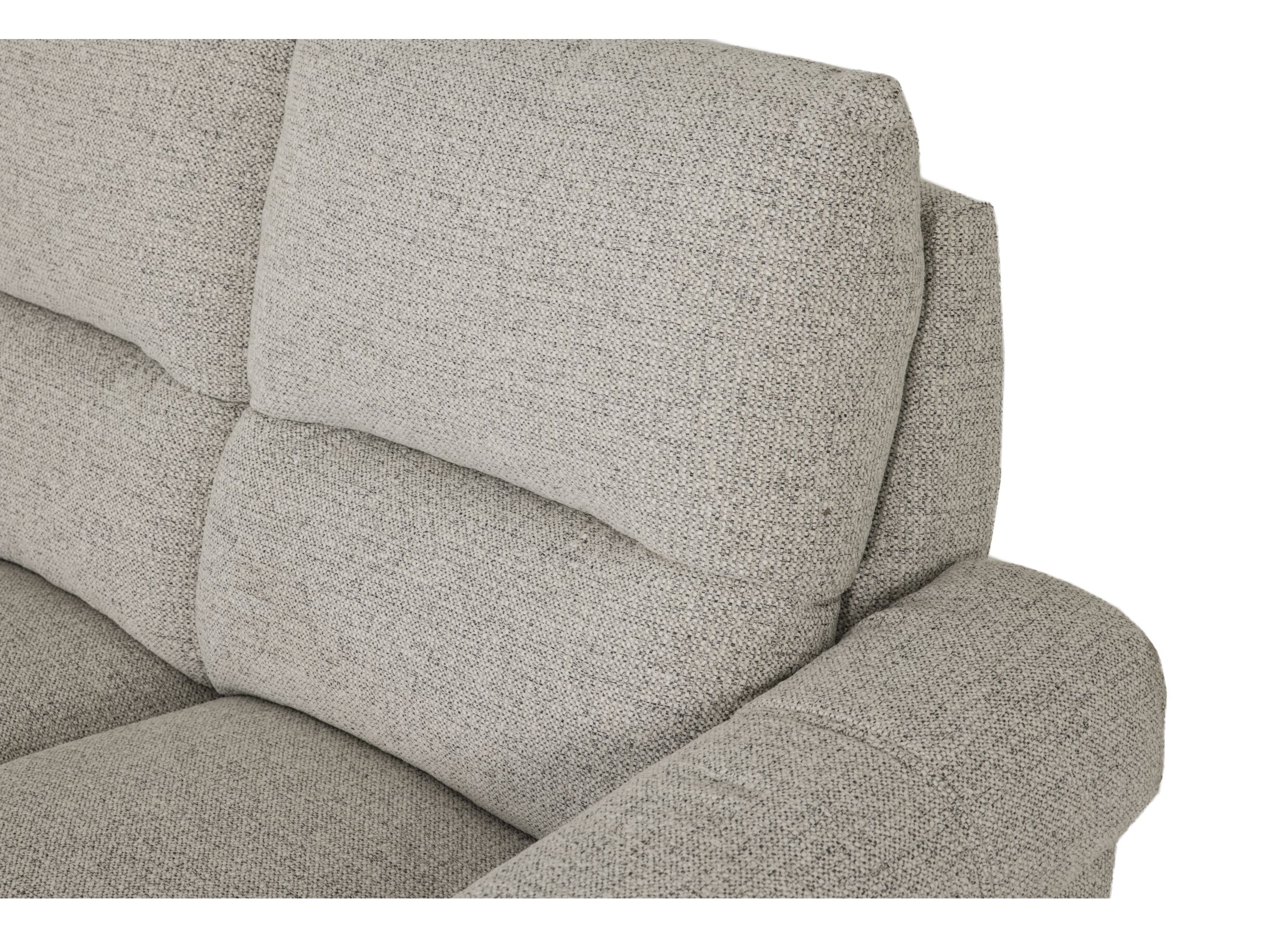 Detailfoto - Zetel Hana 2,5+2-zit - stof - oyster