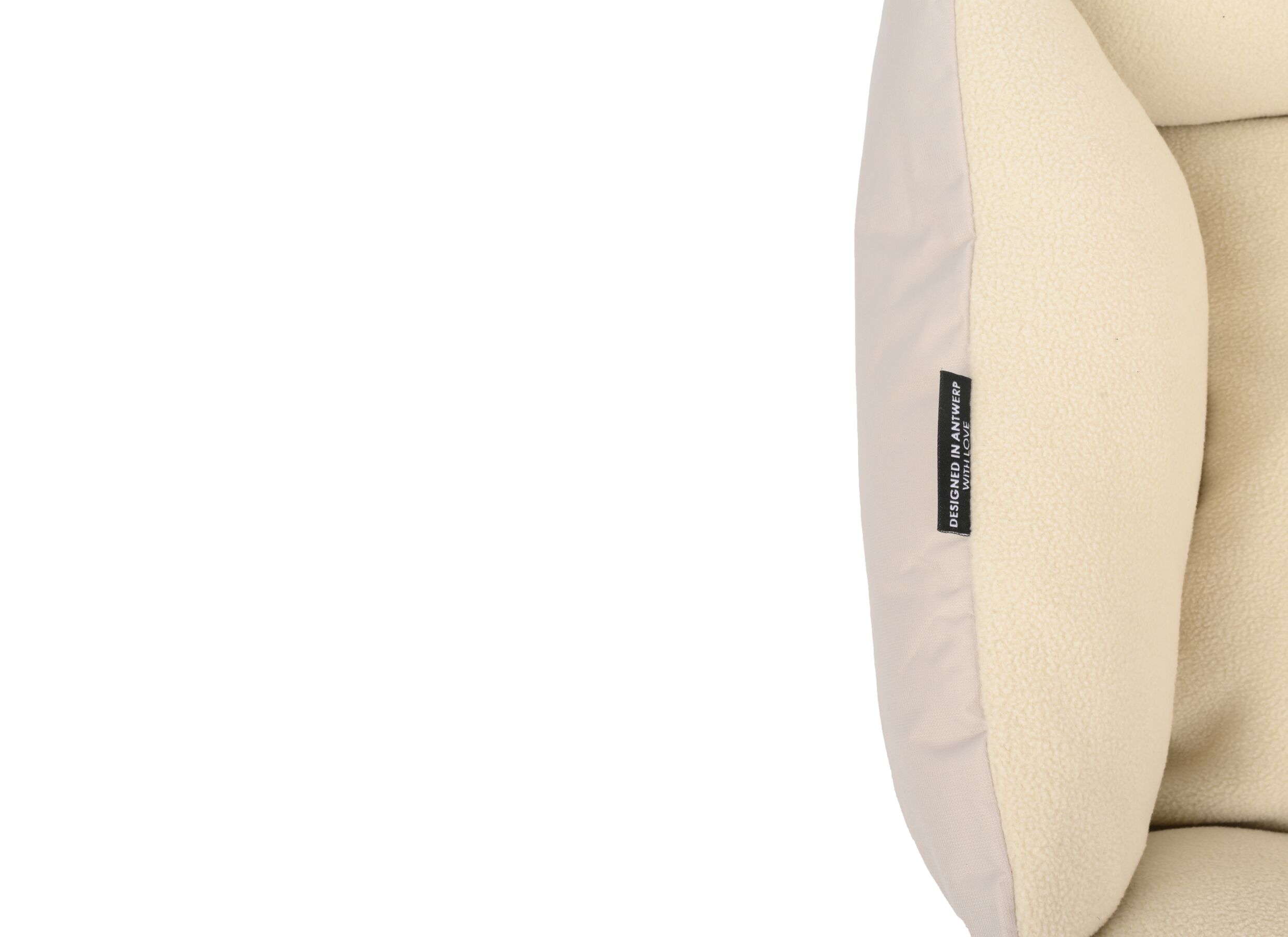 Detail - Panier pour chien Storm Soft 90x70cm - tissu - beige