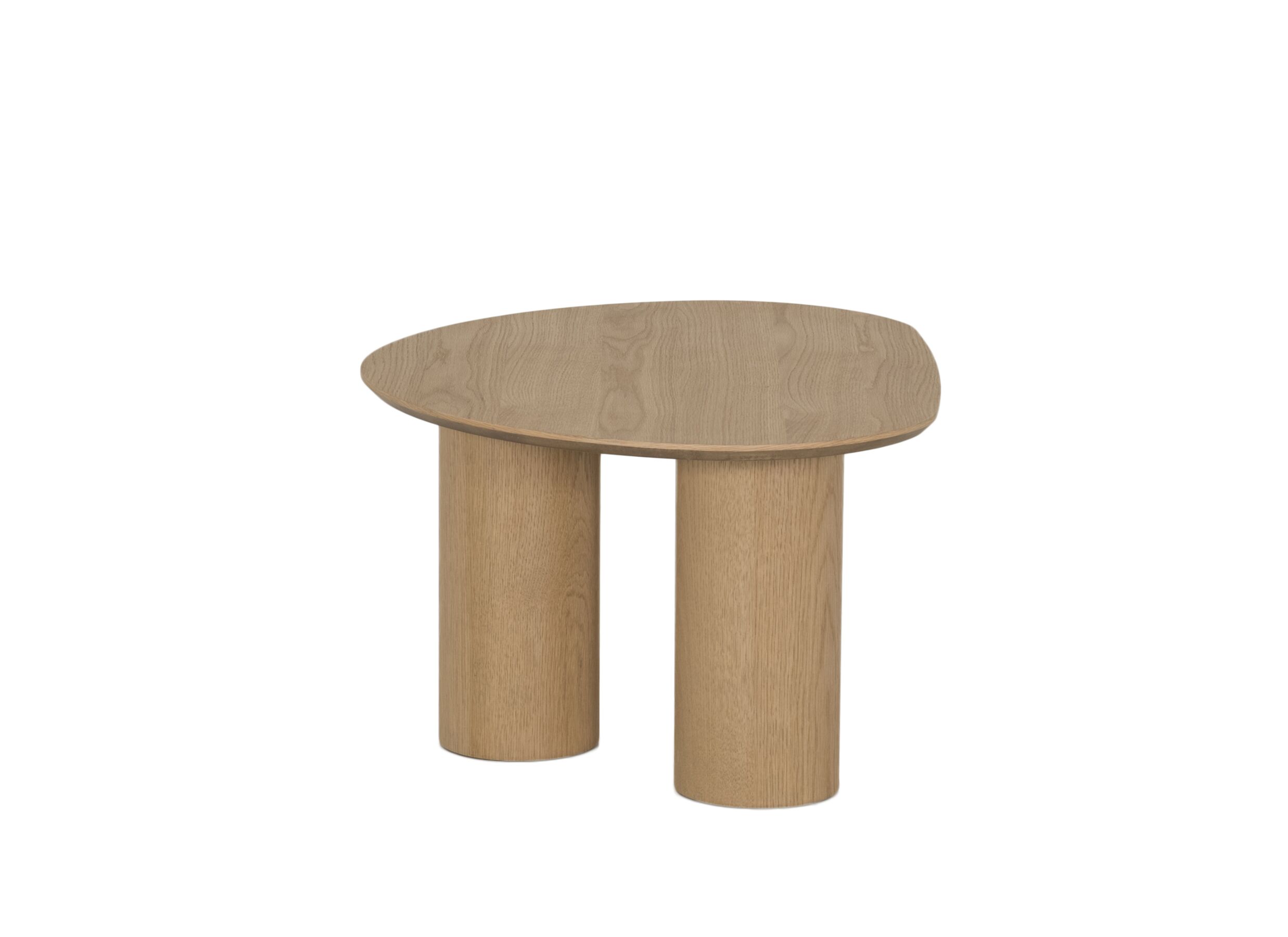 Overzichtsfoto - Salontafel Cappa 75x60cm - eik fineer - naturel