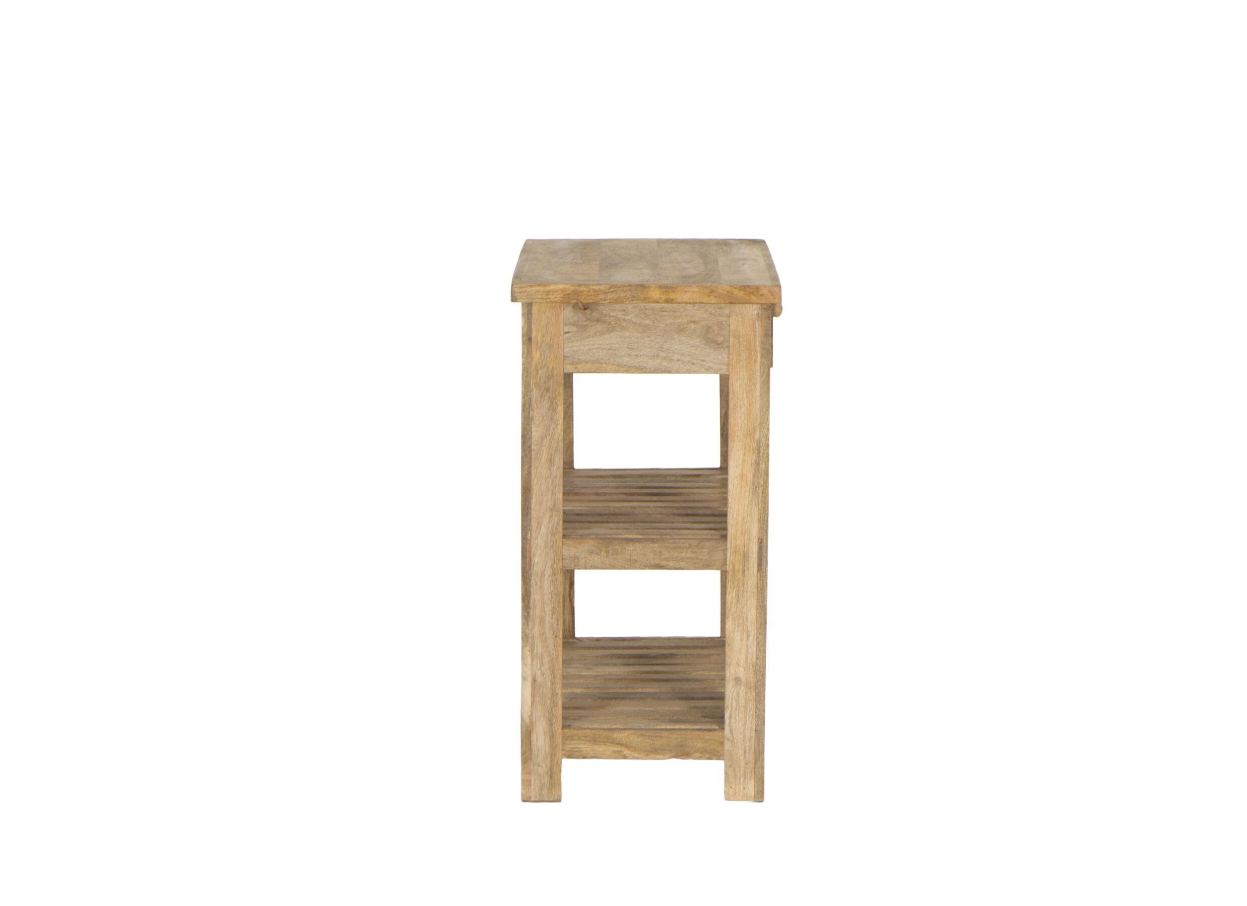 Wandtafel Levente 76x45cm - mango massief - naturel