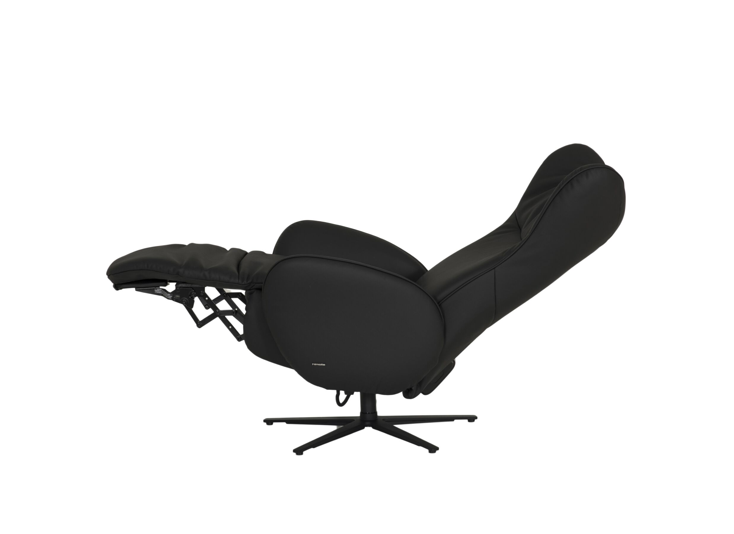 Overzichtsfoto - Relaxzetel 7589.22V+Z60 elektrisch - leder - zwart