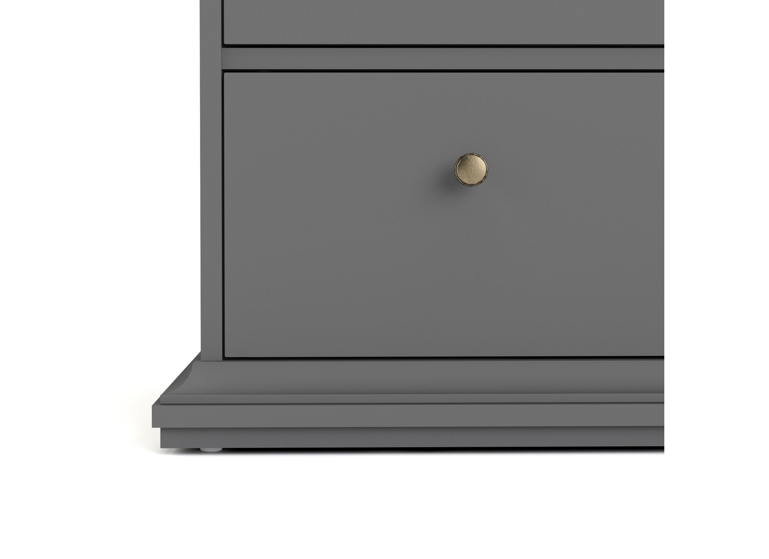 Detail - Commode Paris 97x49x87cm décor - gris mat