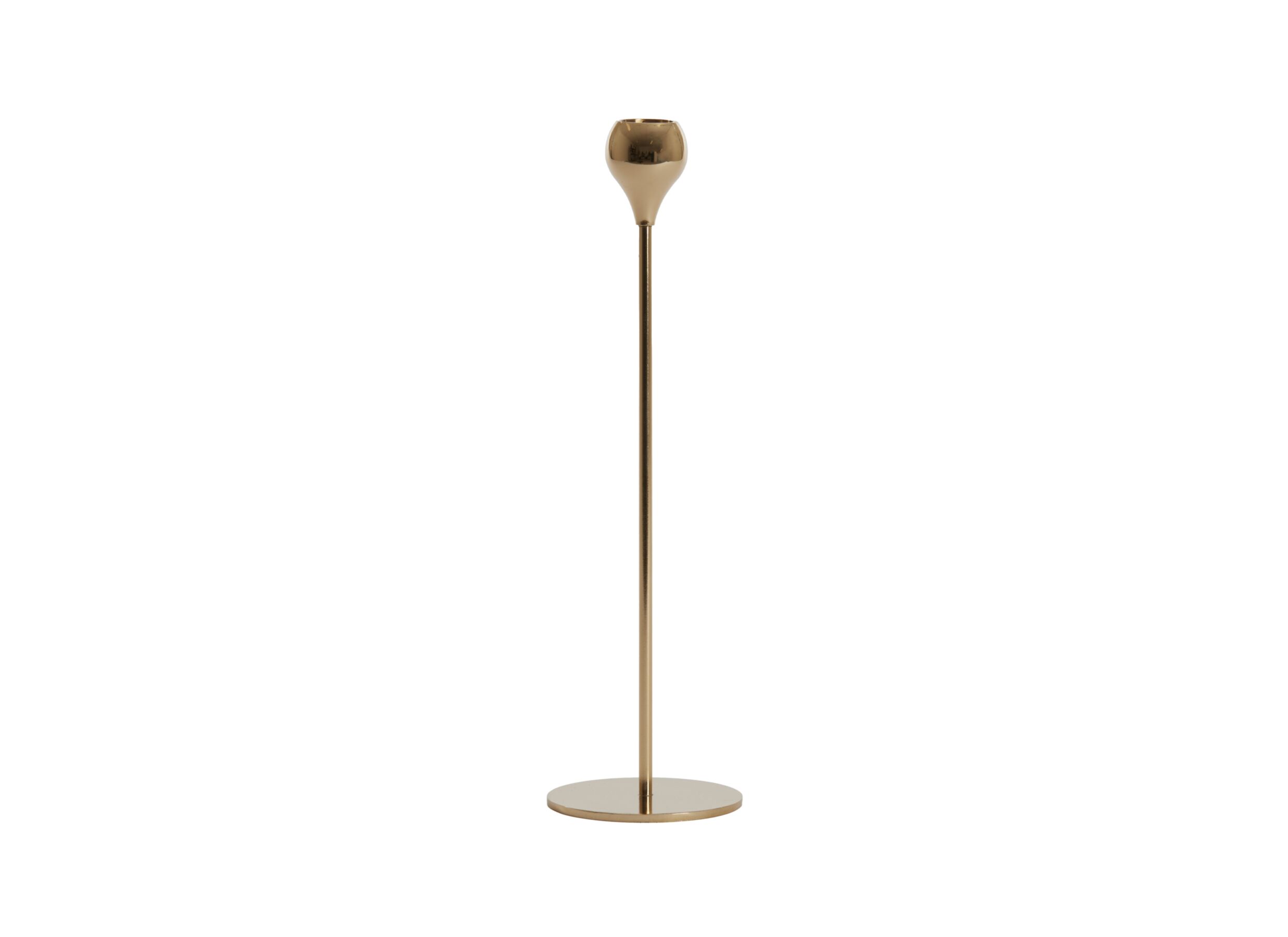 Plus Important - Porte-bougie Samui H30cm - métal - doré