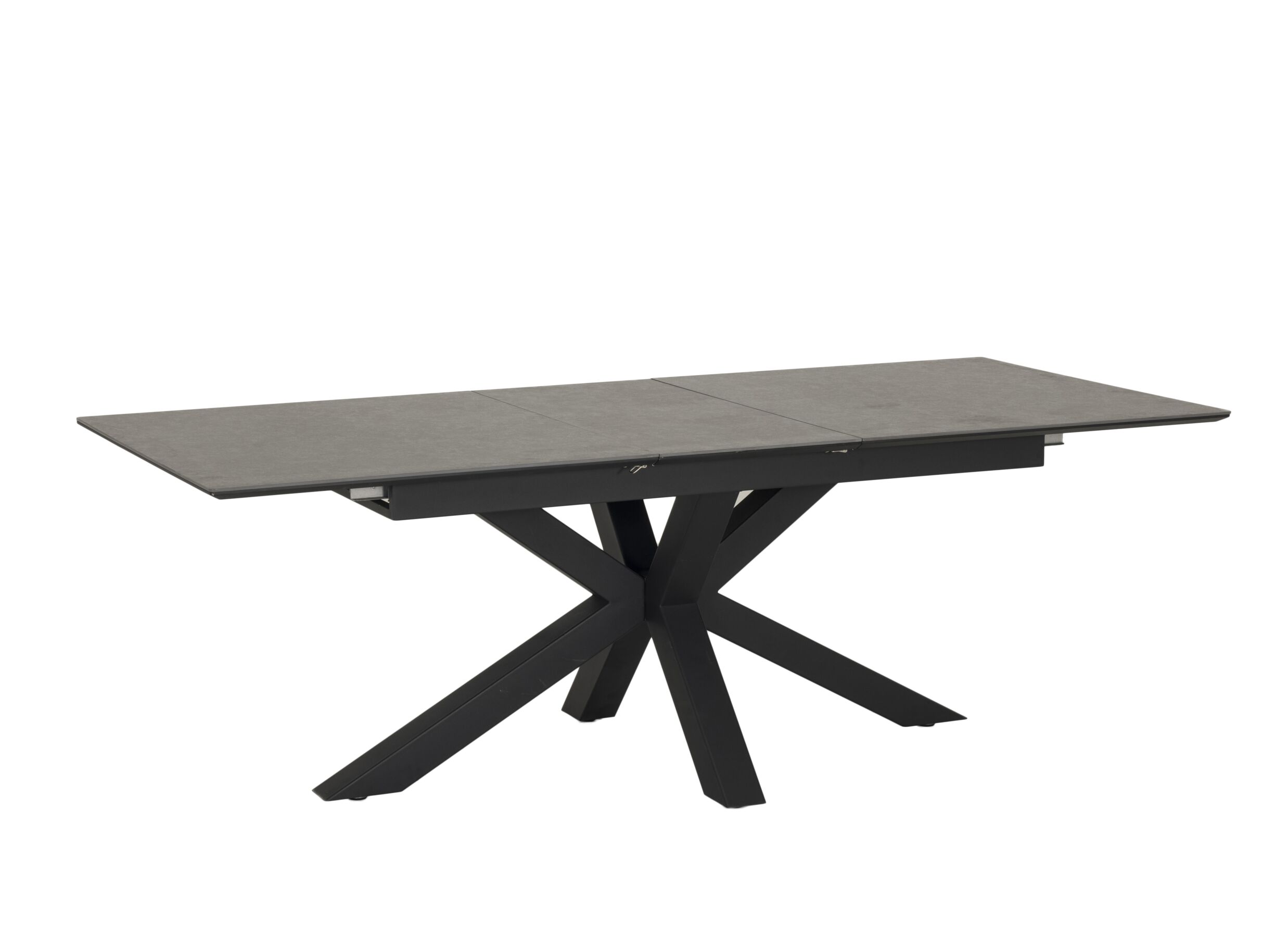 Overzichtsfoto - Tafel Forge 190/240x90cm - MDF & metaal- grijs