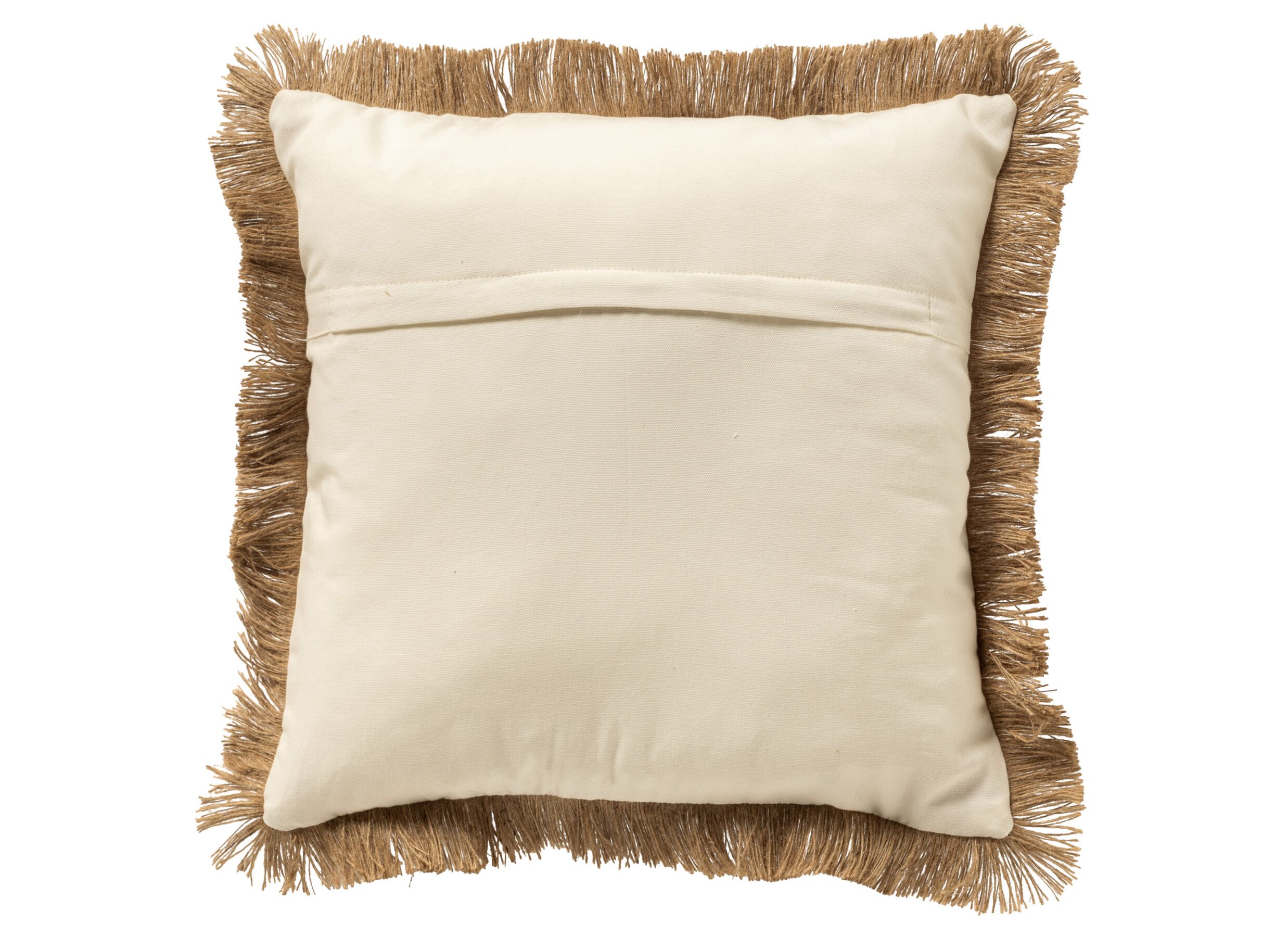 Aperçu - Coussin Nemo 45x45cm - coton & jute - snow white