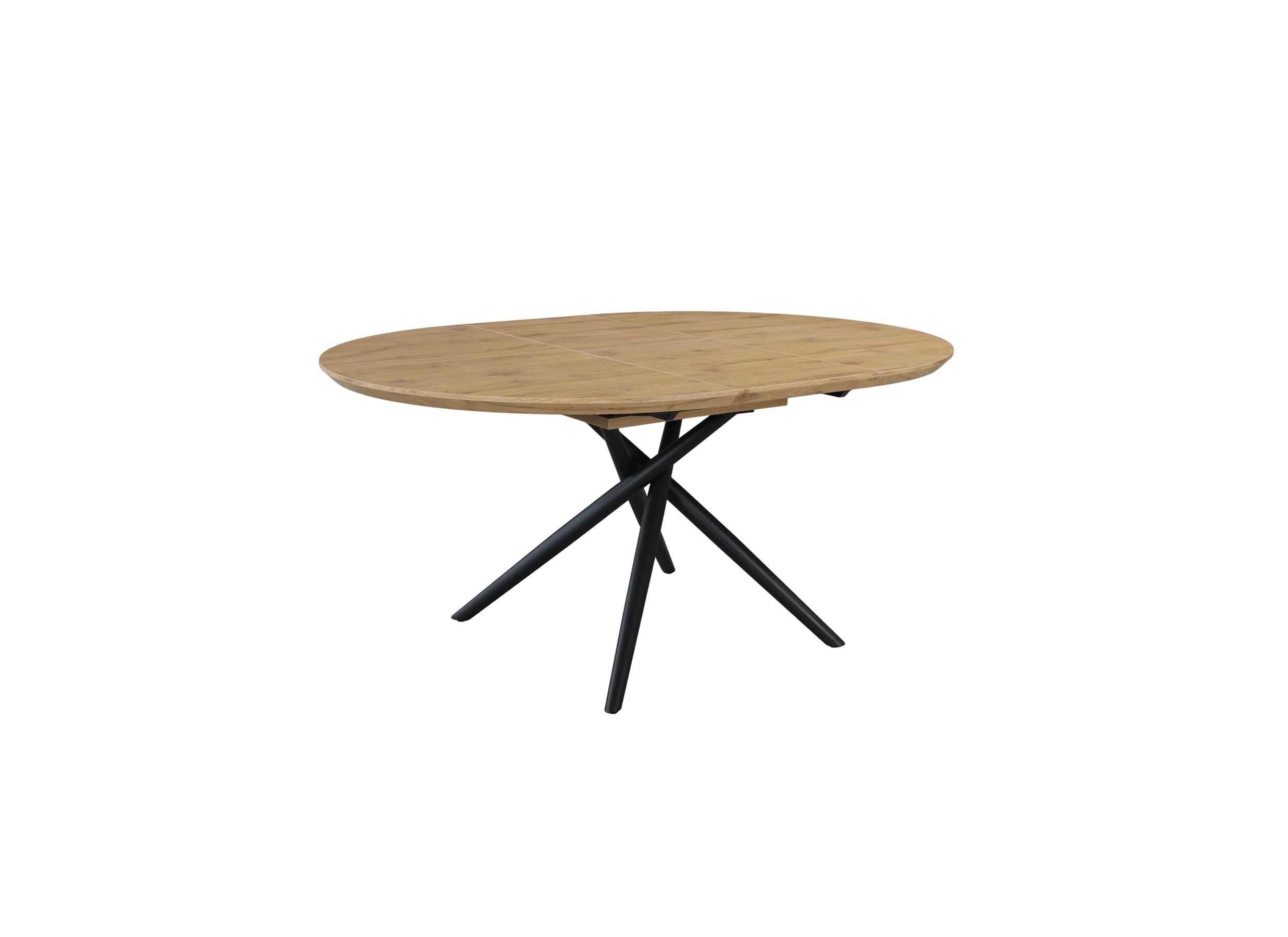 Aperçu - Table ronde Oye 120/160x120cm - décor - chêne