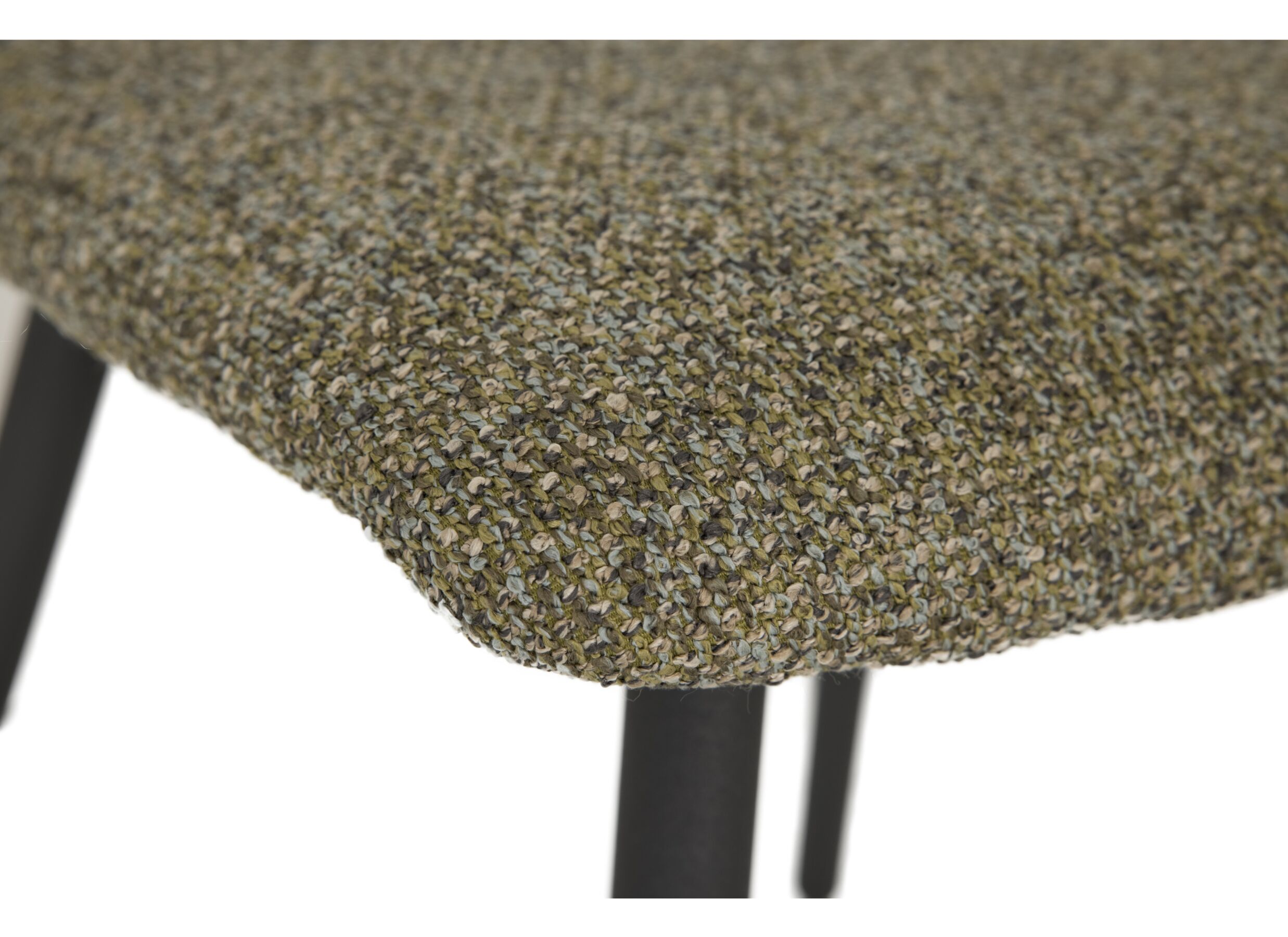 Chaise Pisa 44,5x55,5x82cm - fibre polyester/acier - moss