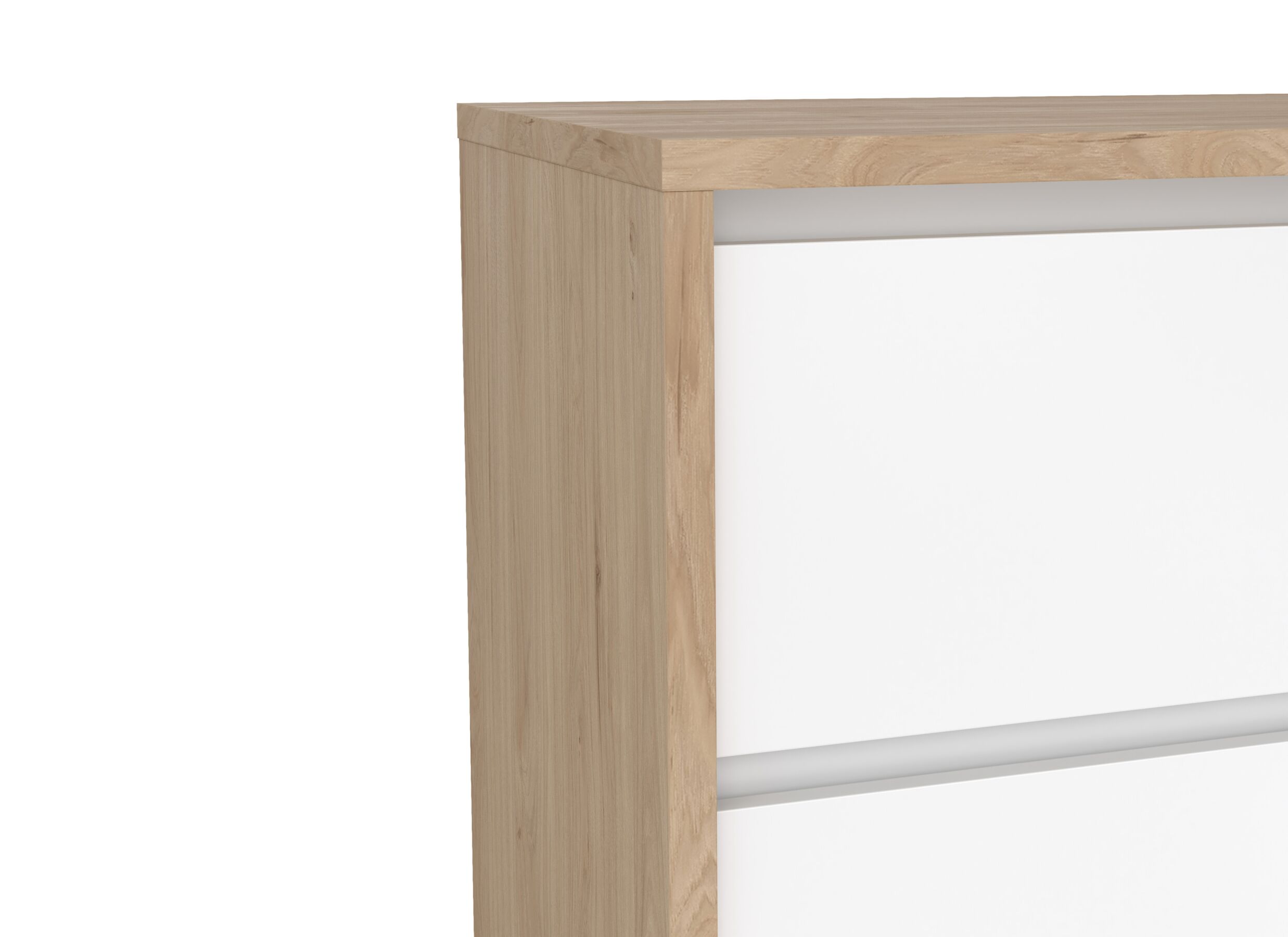 Detail - Commode Next 80x48x84cm - décor - blanc/jackson hickory