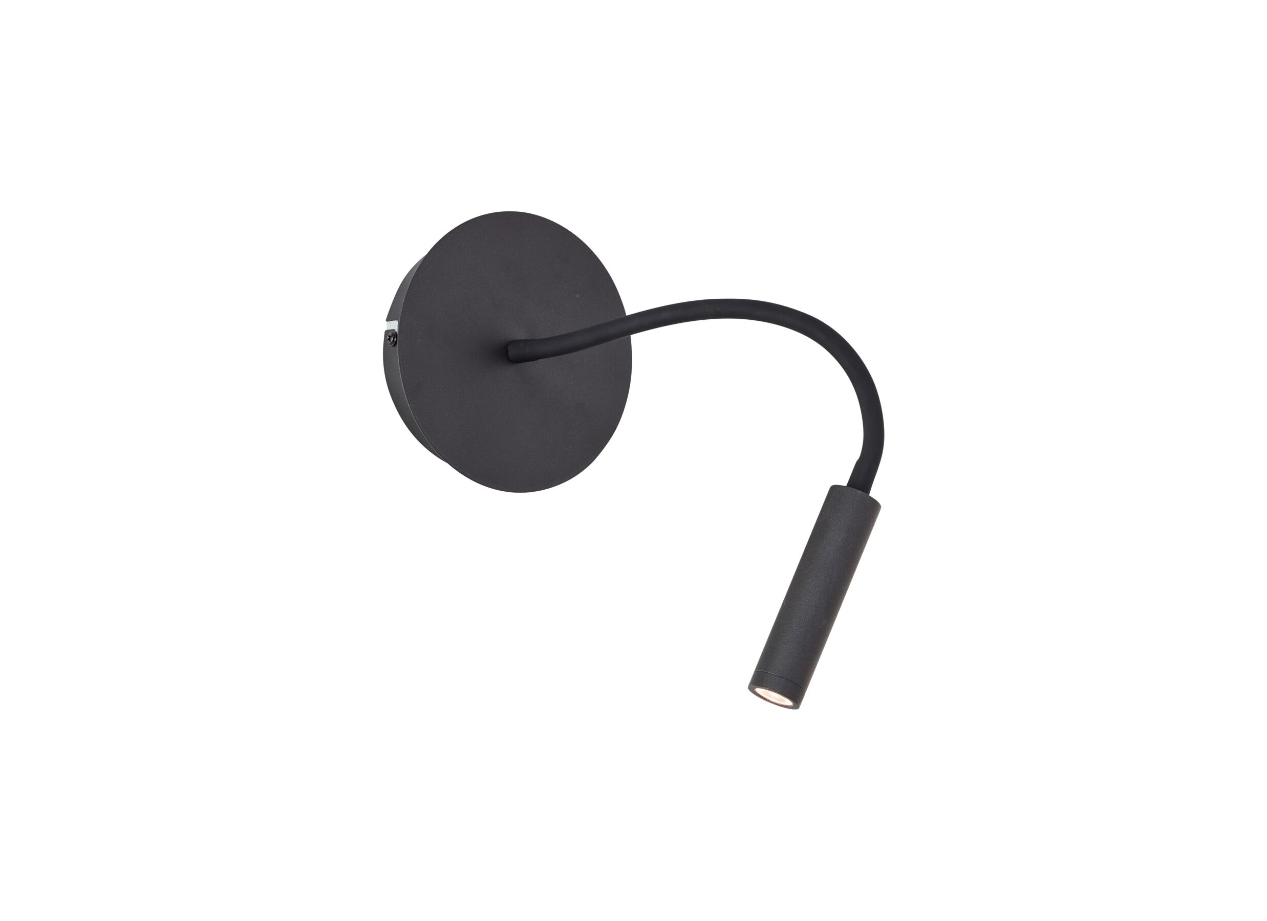 Wandlamp Jutta zand zwart 1x4,1W
