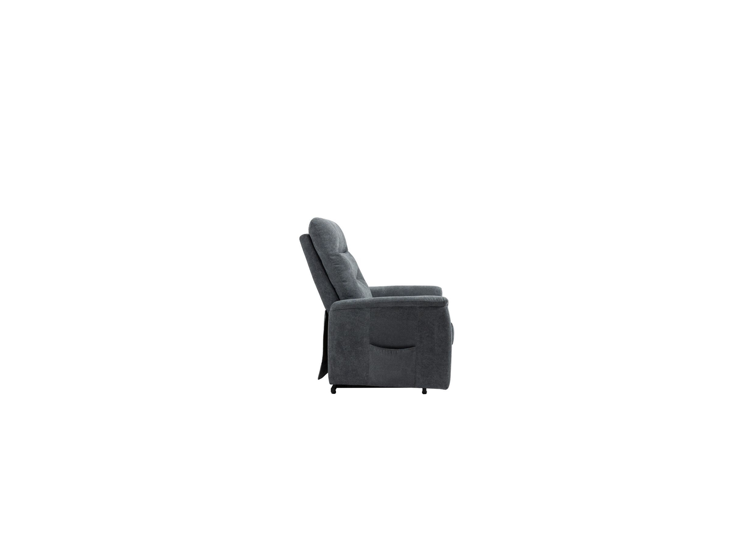 Fauteuil relax Morpheus électrique tissu gris