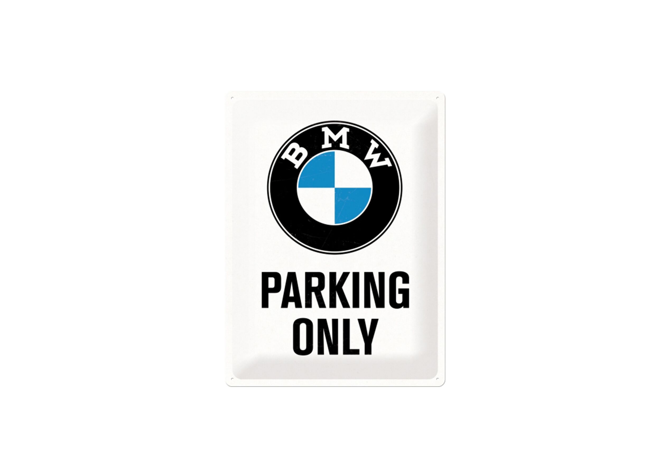 Plakkaat BMW 40x30cm - metaal - multicolor