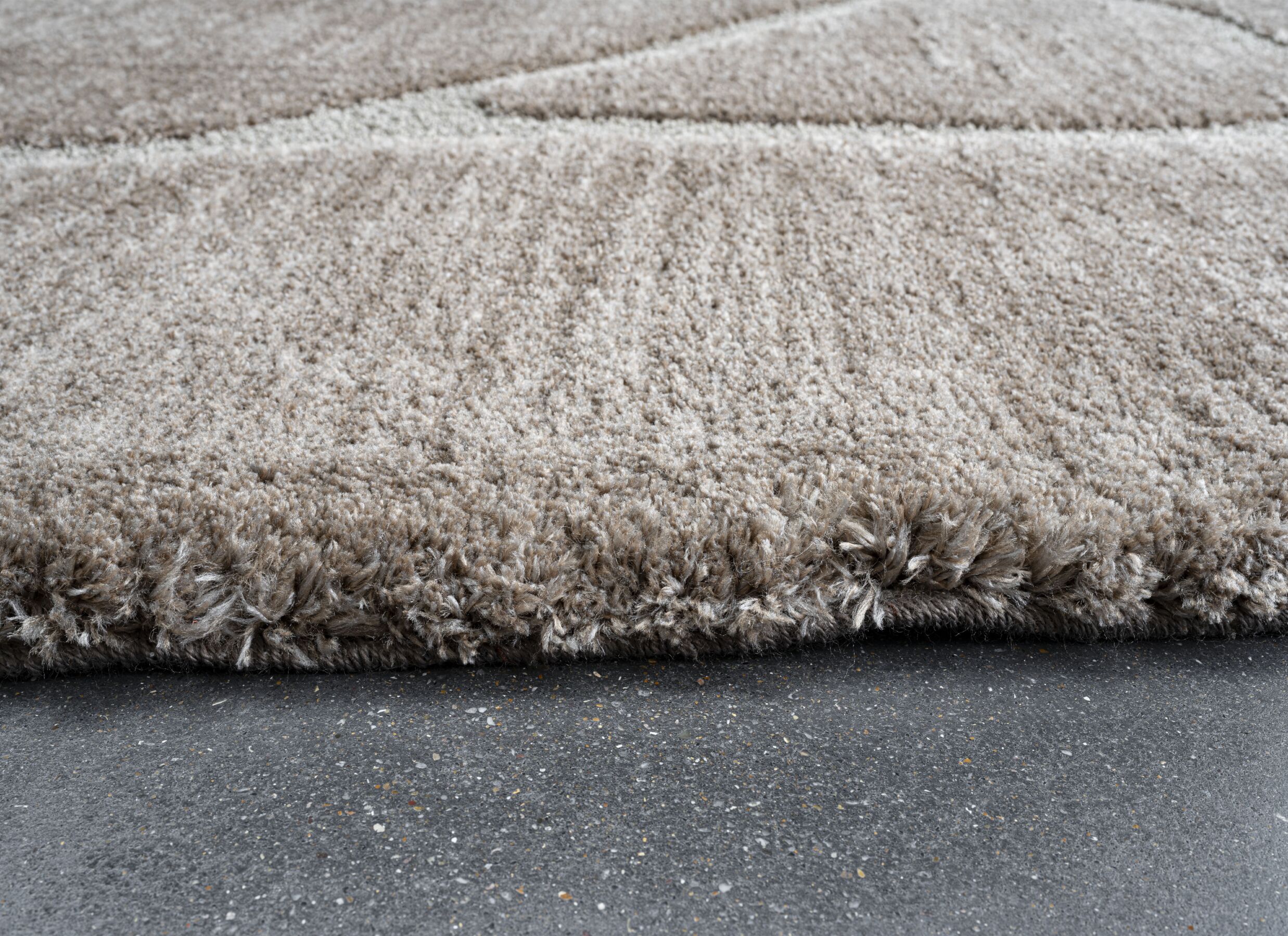Detail - Tapis Madagaskar 160x230cm - polyester - brun