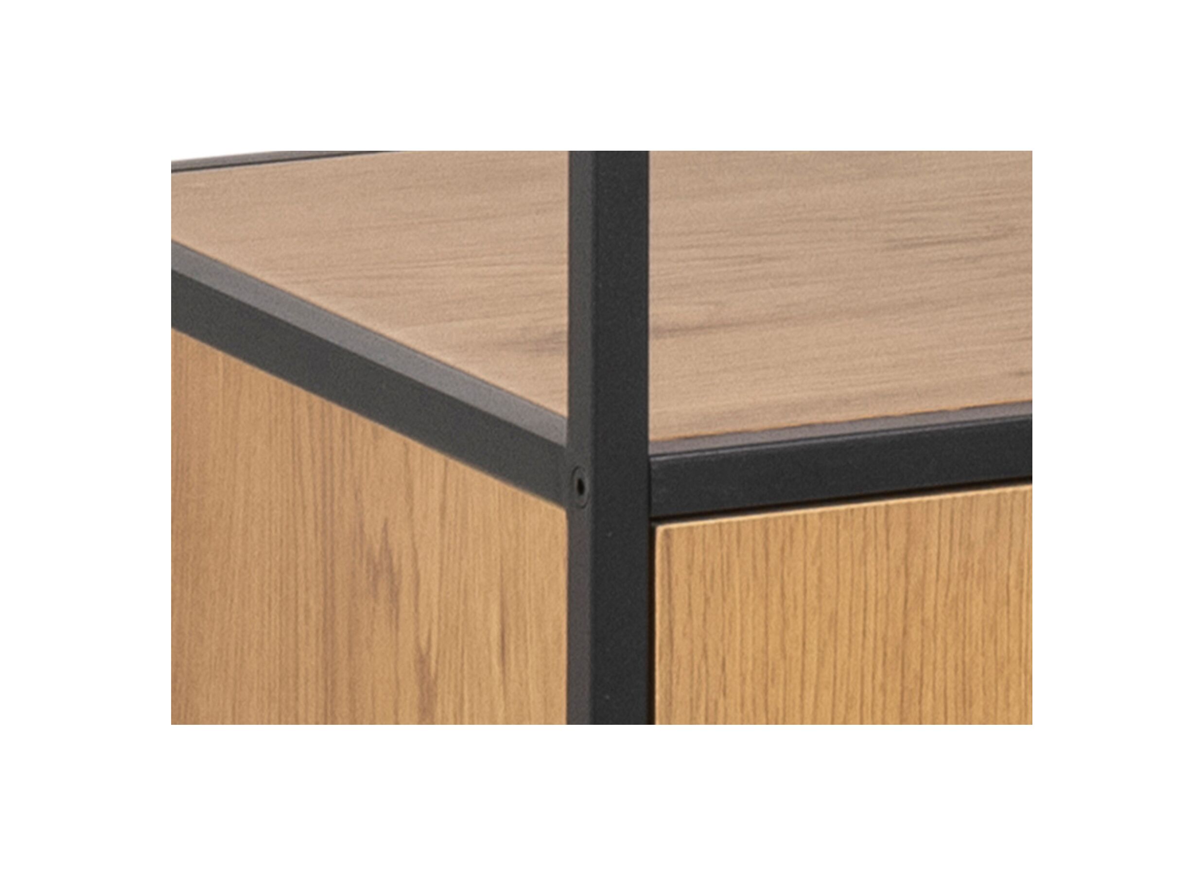 Boekenkast 85x40x183cm - decor - wild oak
