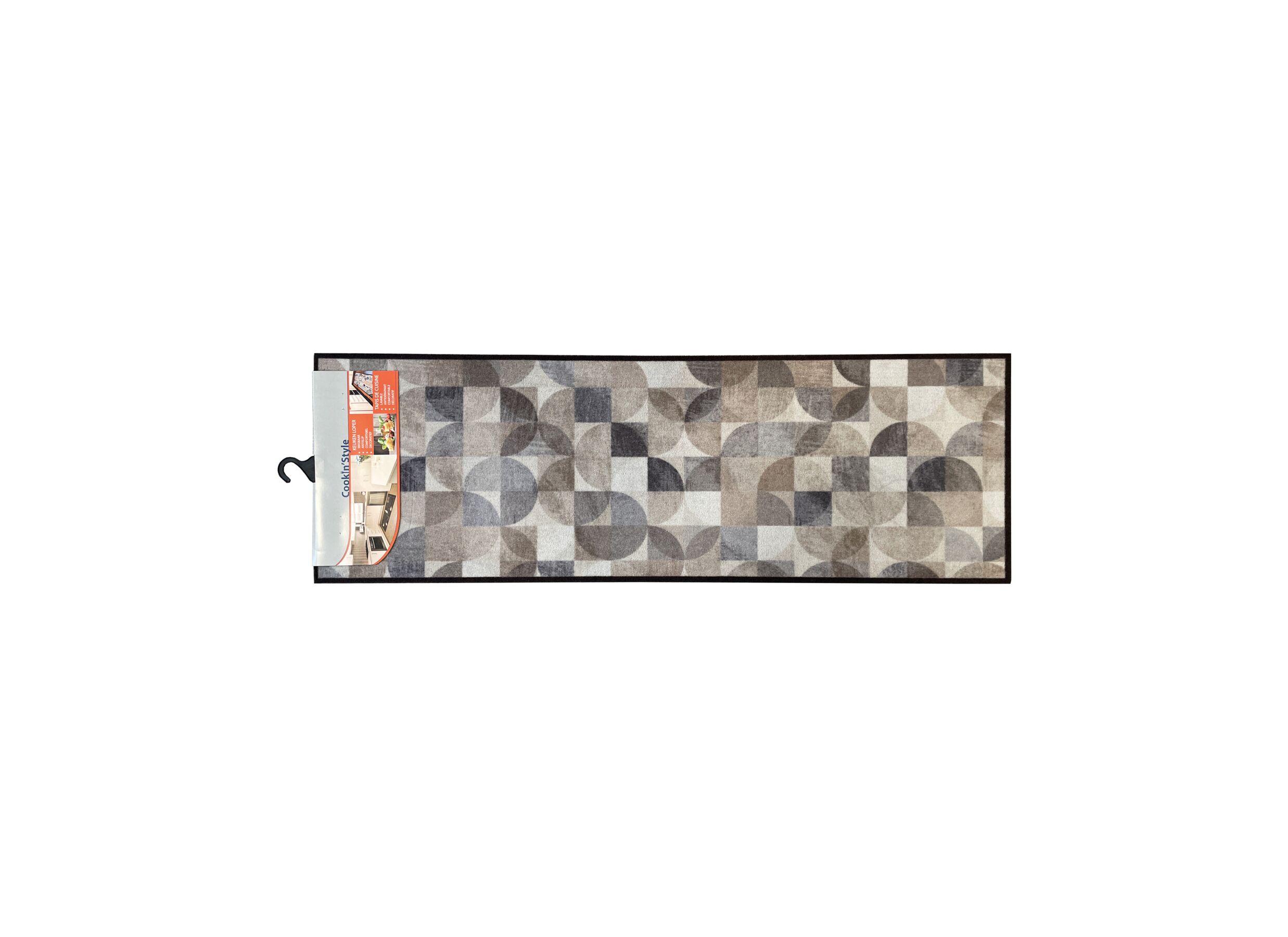 Keukenloper Neutral Home 150x50cm - stof - multicolor - Keukenloper Neutral Home 150x50cm - stof - multicolor