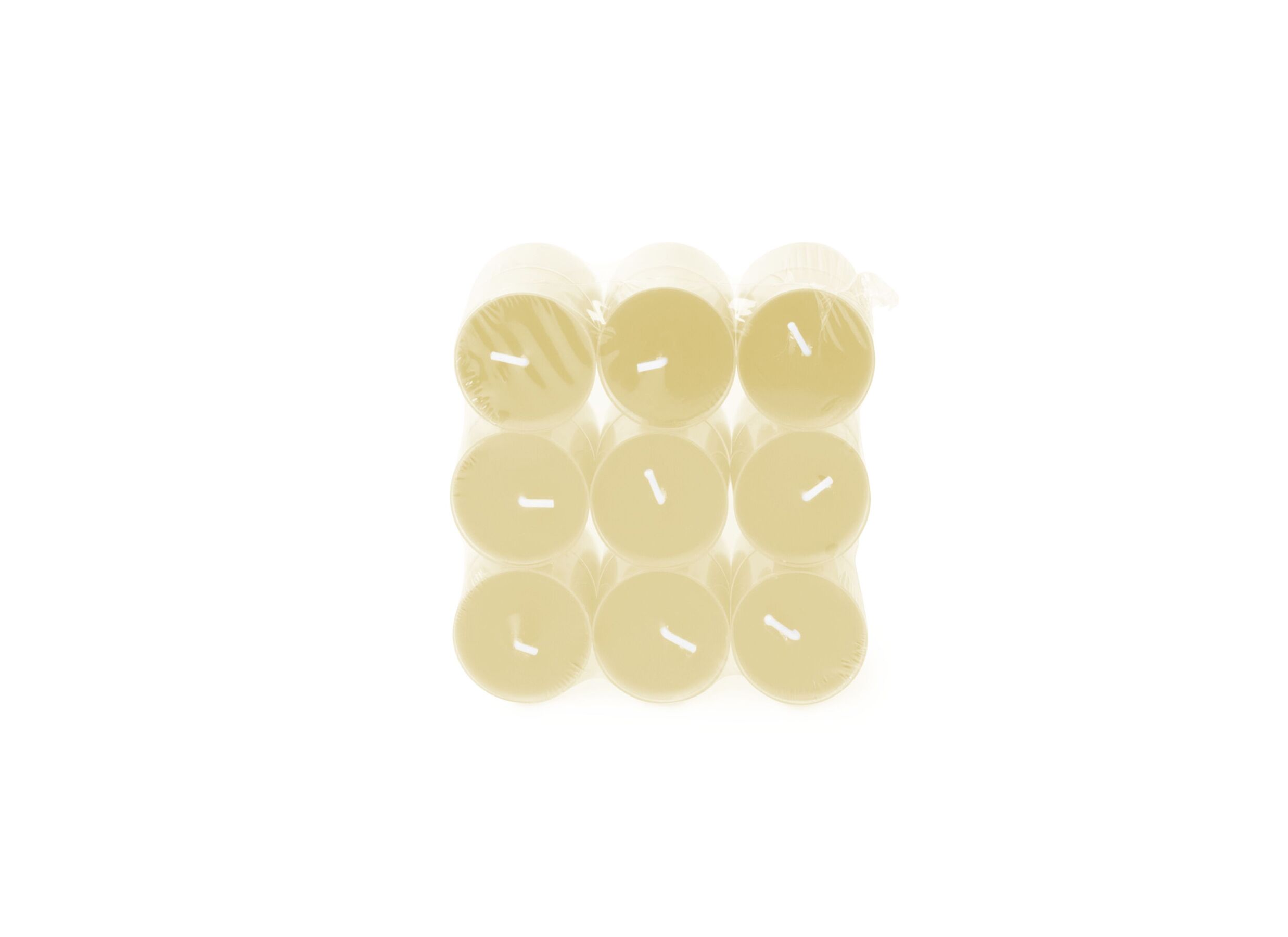 Plus Important - Bougie chauffe-plat Clearlight Shimmering Smile 4,5h vert, 18 pièces