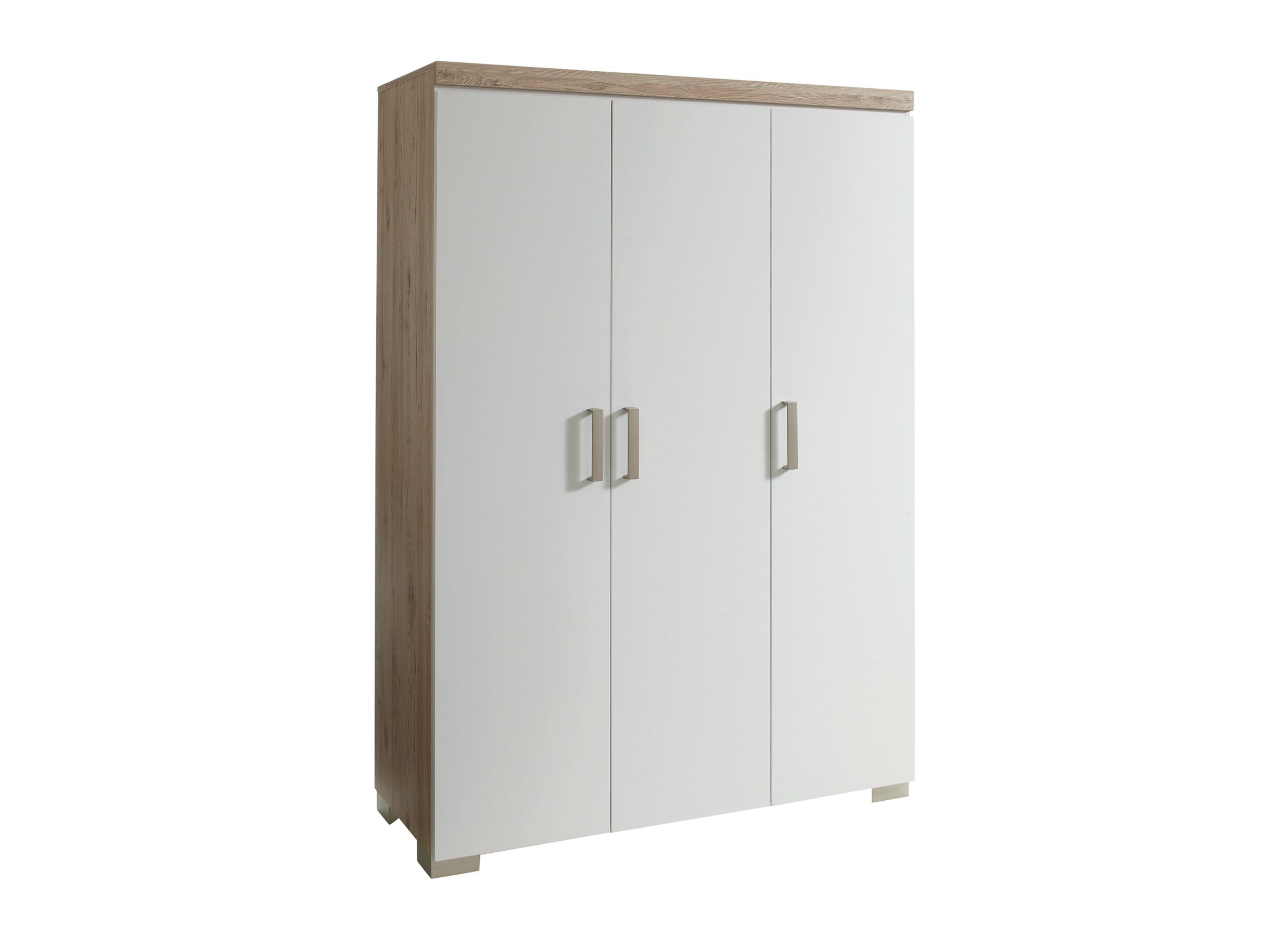 Garde-robe Hilja 130cm - Garde-robe Hilja 130cm - décor - oak chalk/blanc