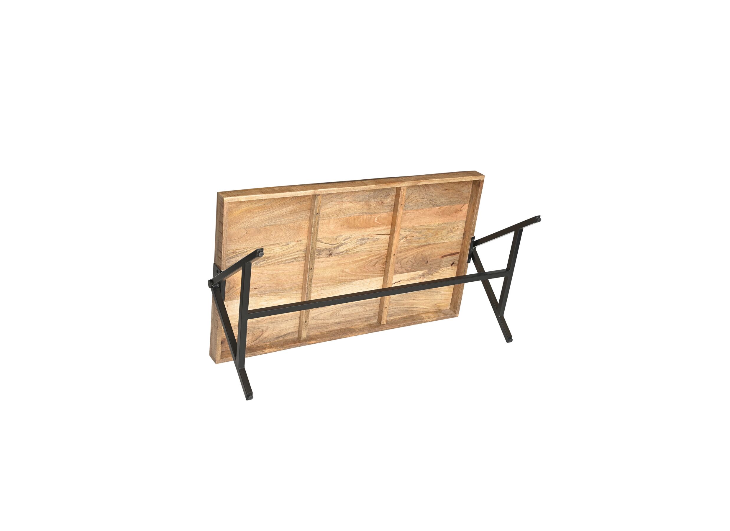 Aperçu - Table basse Abel 120x70cm - manguier massif - naturel
