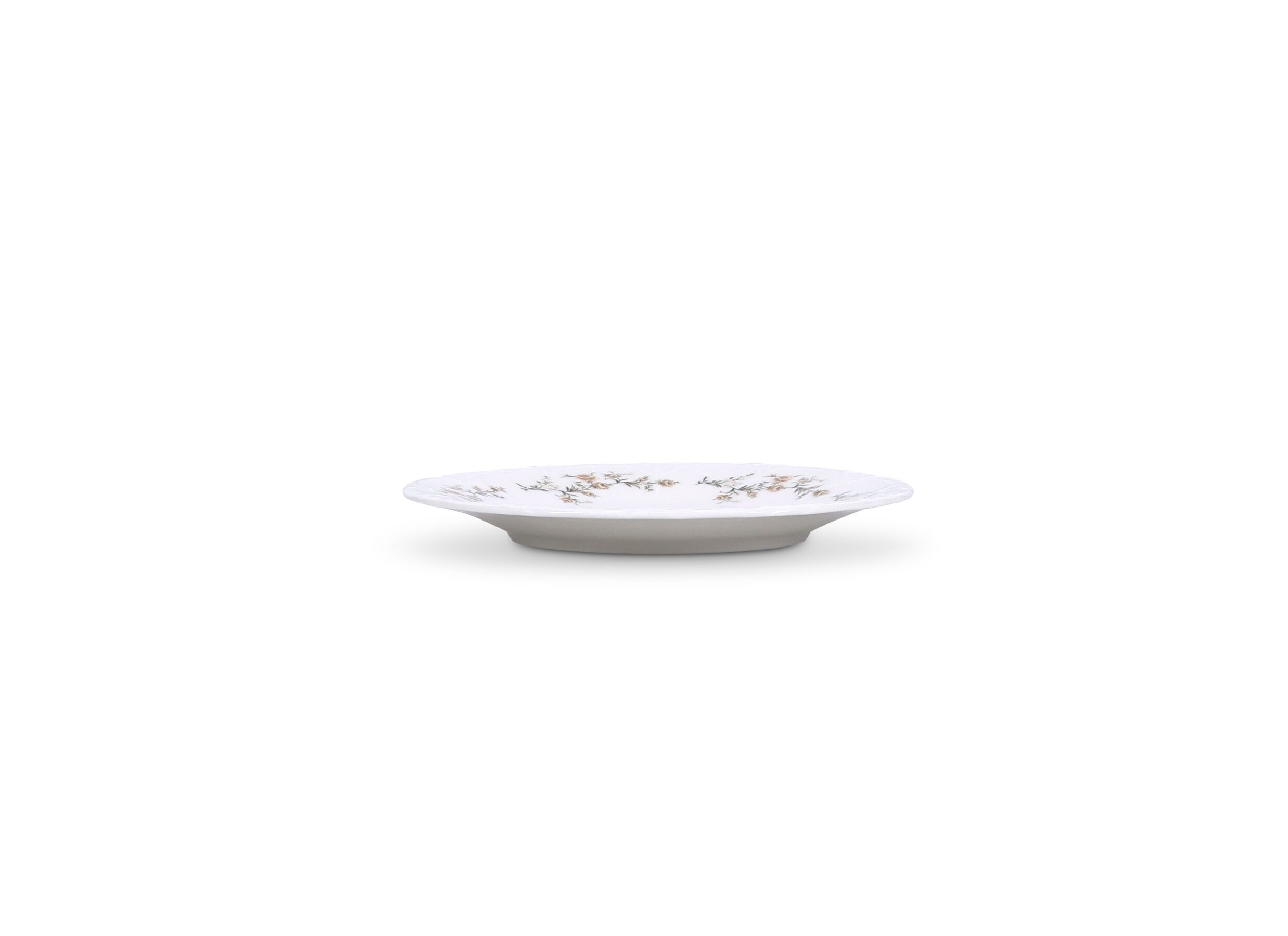 Aperçu - Assiette Retro Ø16,5cm - porcelaine - blanc