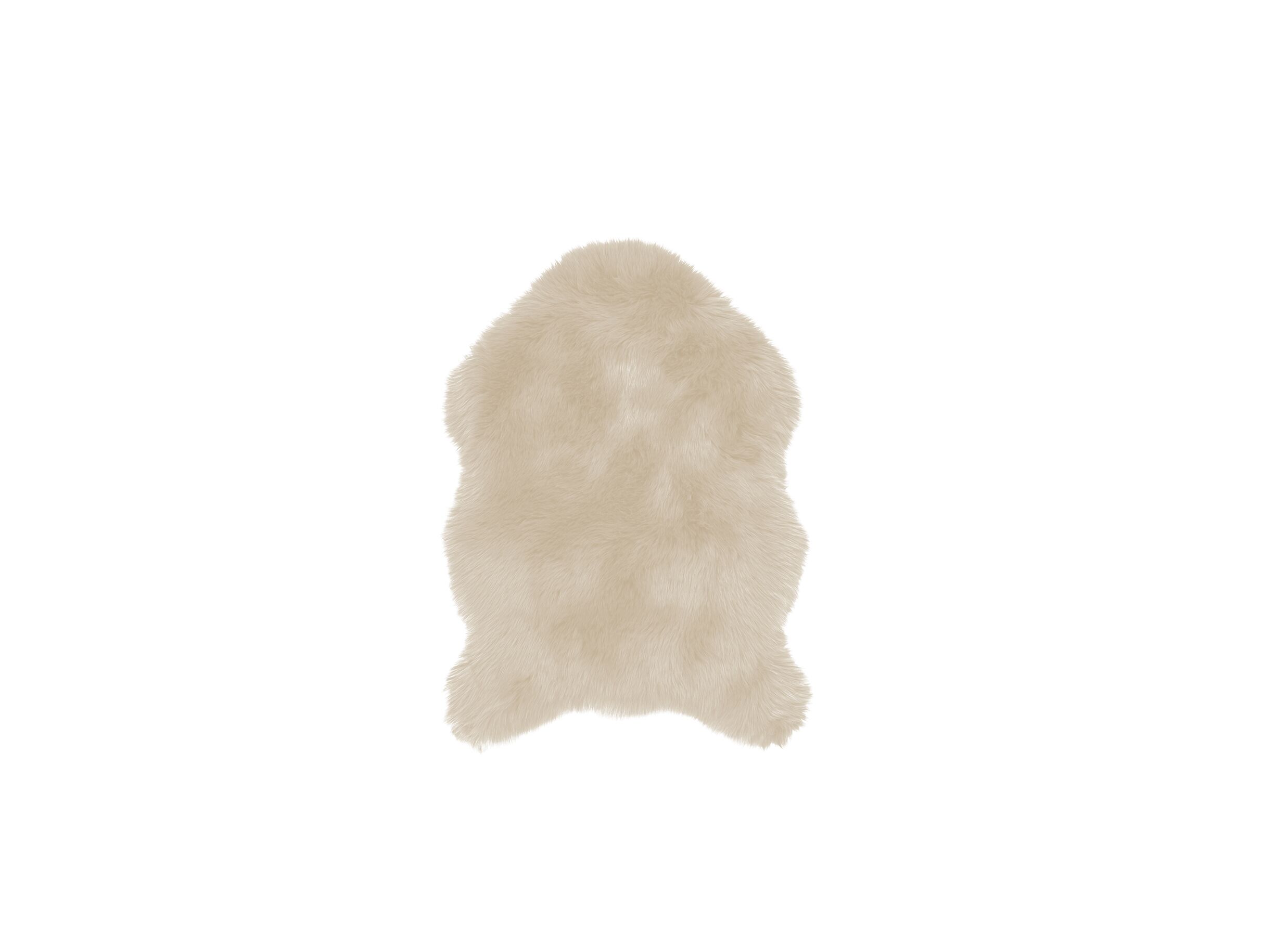 Peau de mouton 60x90cm naturel - Peau de mouton 60x90cm naturel