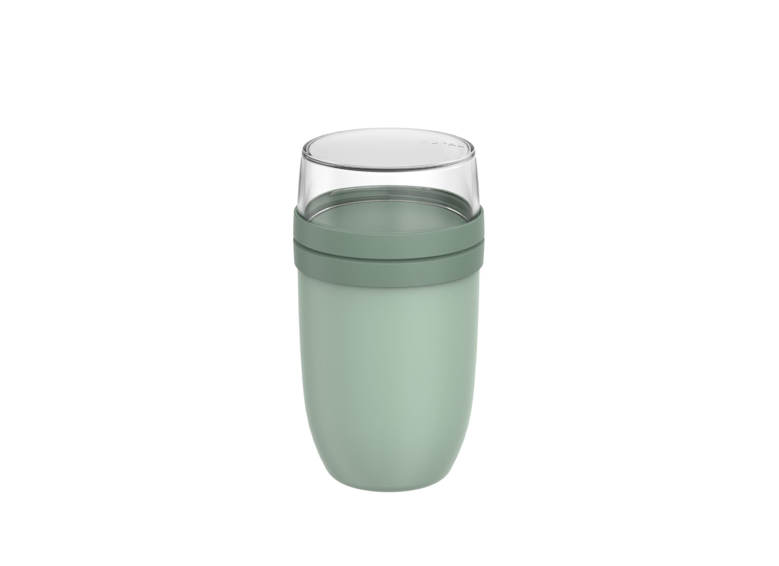 Plus Important - Lunch pot Ellipse 750+300ml - plastique - nordic sage