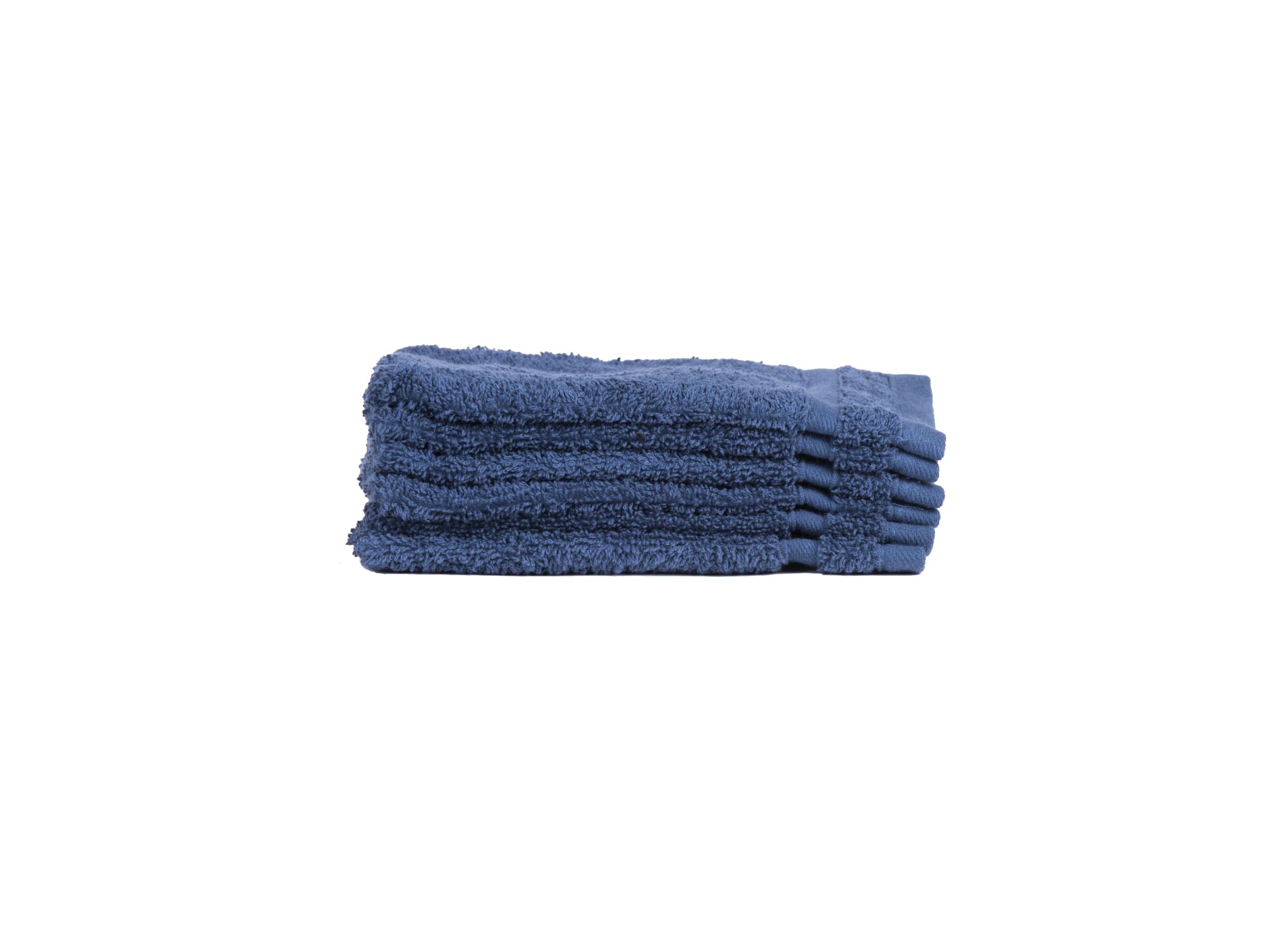 Gant de toilette Katharina 17x22cm jeans - Gant de toilette Katharina 16x21cm jeans