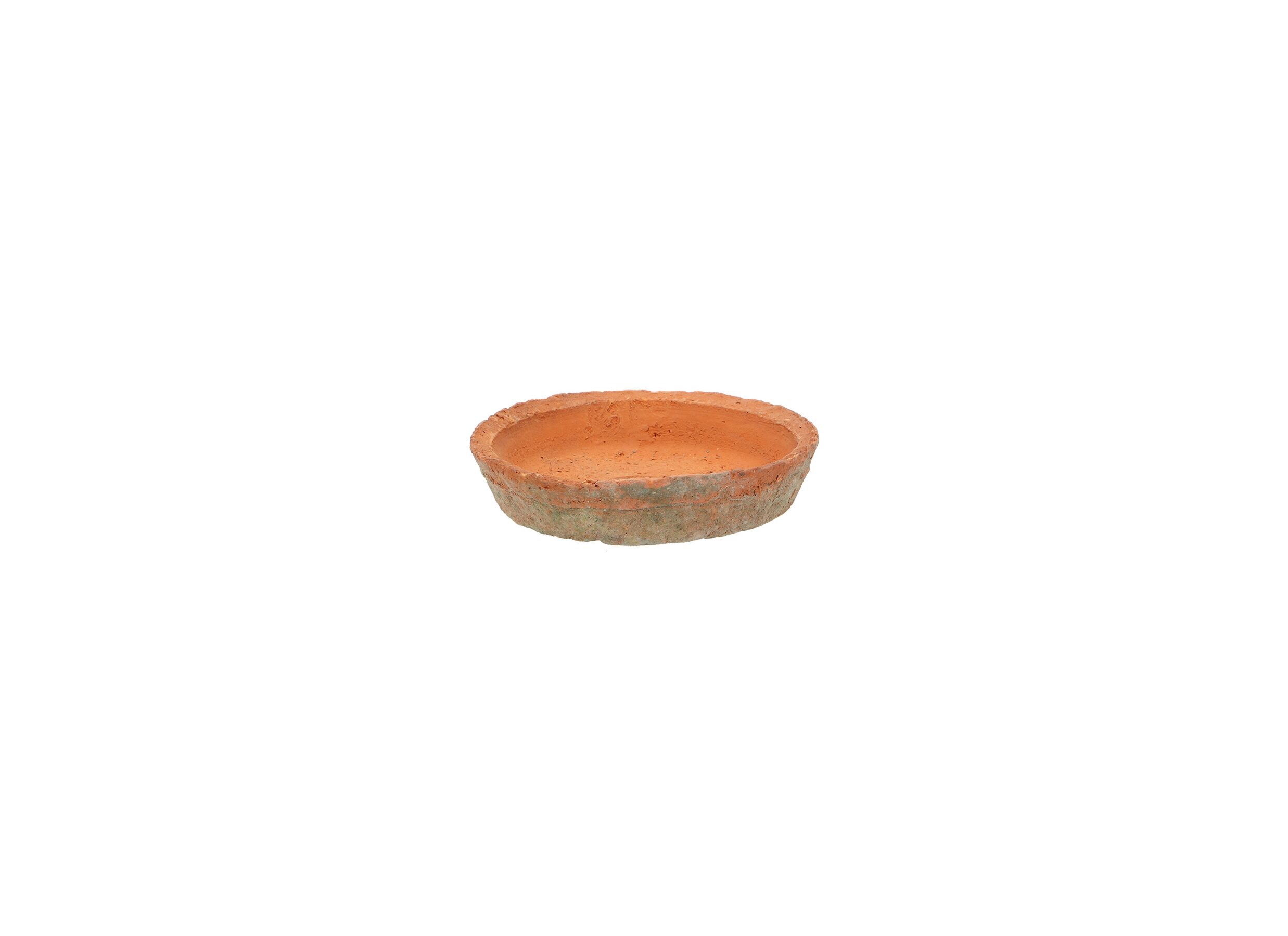 Plus Important - Plat Aged Terracotta H2,9cm