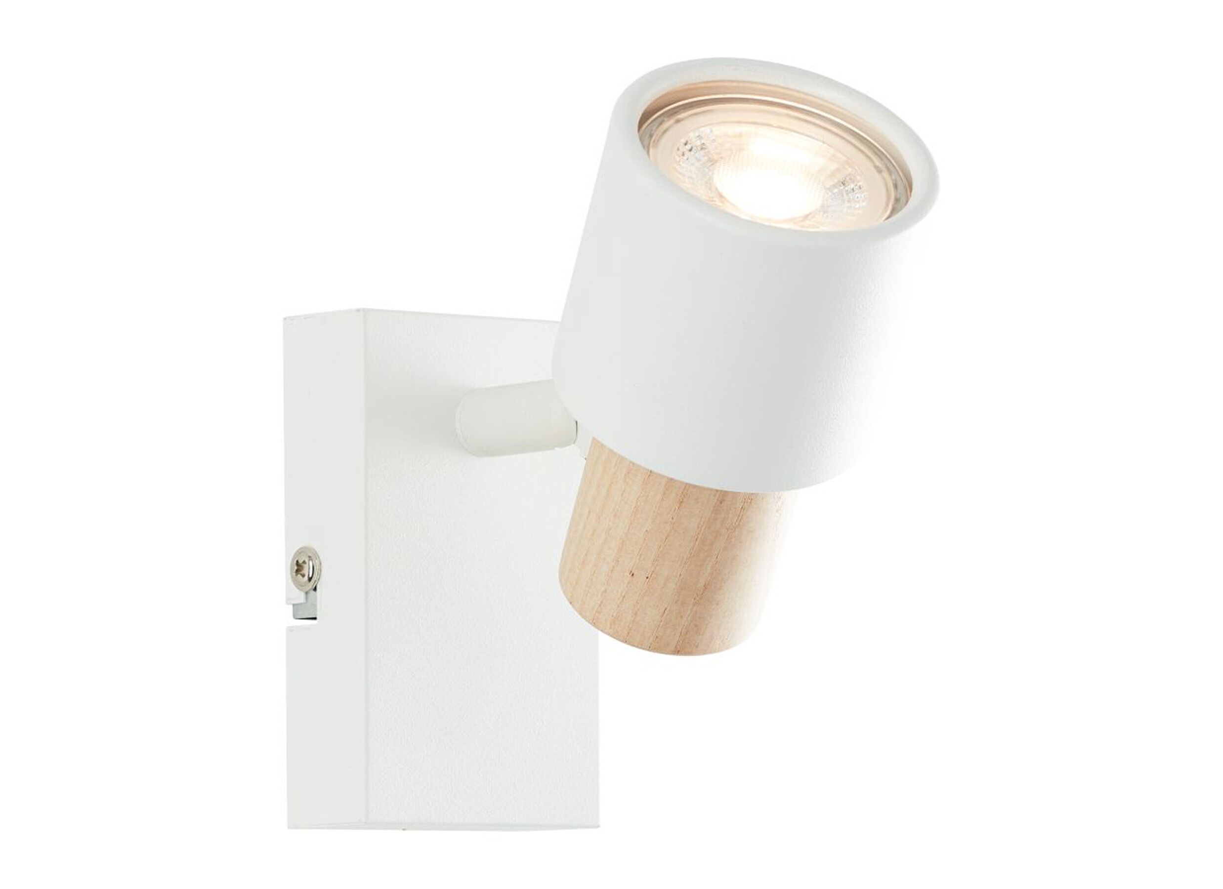 Overzichtsfoto - Wandspot Pini Wit 10W GU10