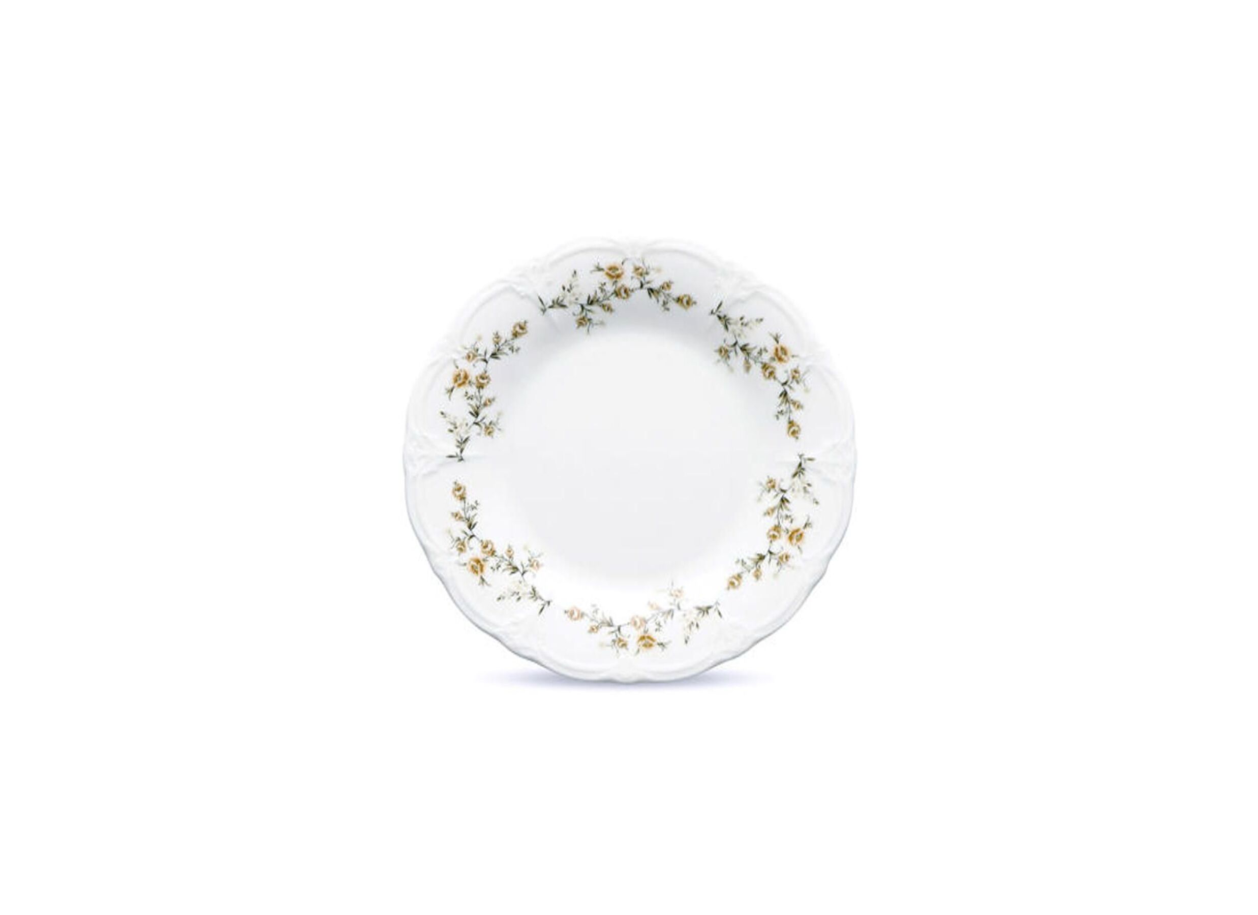 Plus Important - Assiette Retro Ø20,5cm - porcelaine - blanc