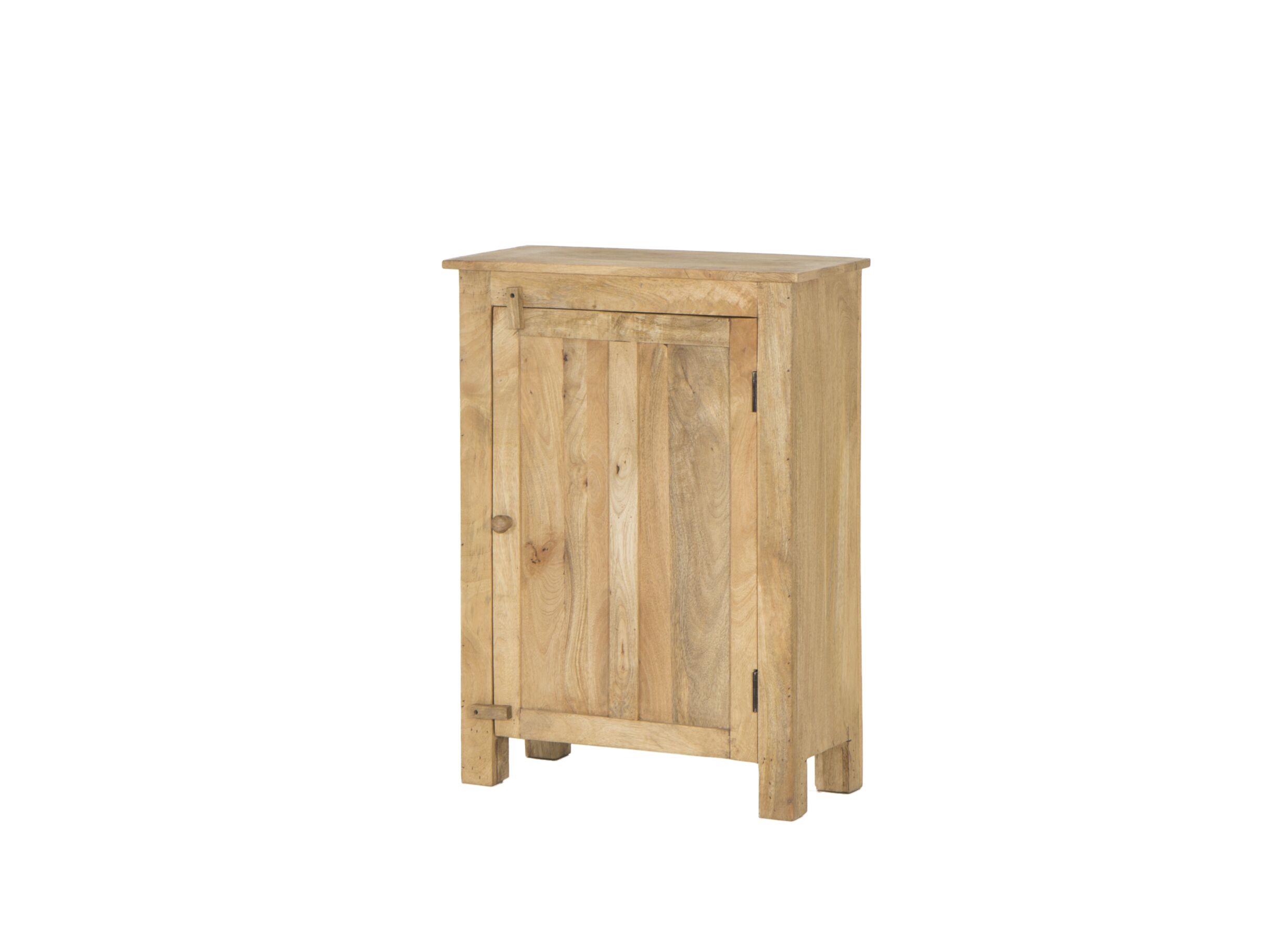 Armoire Lady 65x30x90cm - mangue massif - naturel