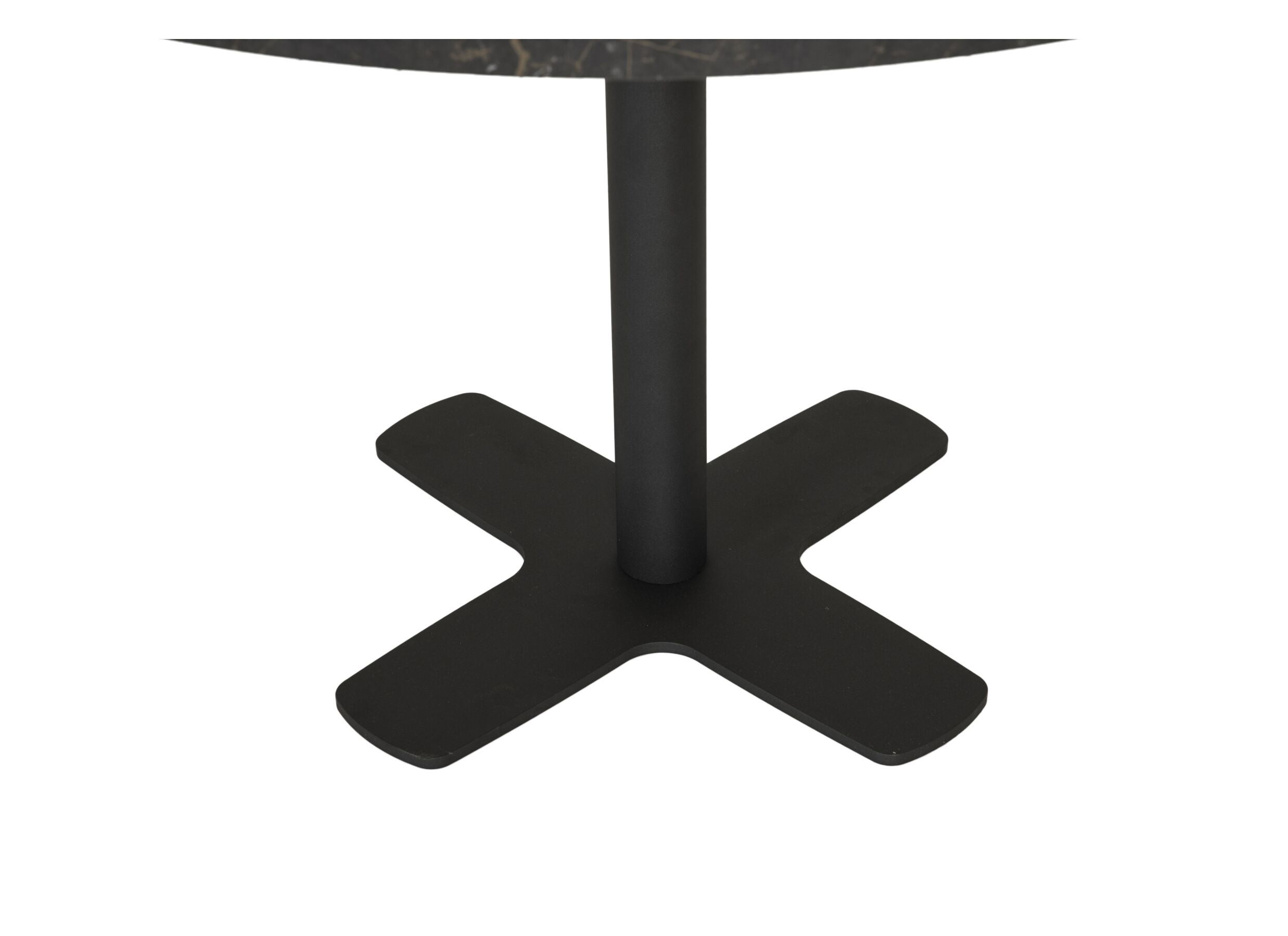 Detail - Table ronde Spinner Ø120cm - décor - anthracite