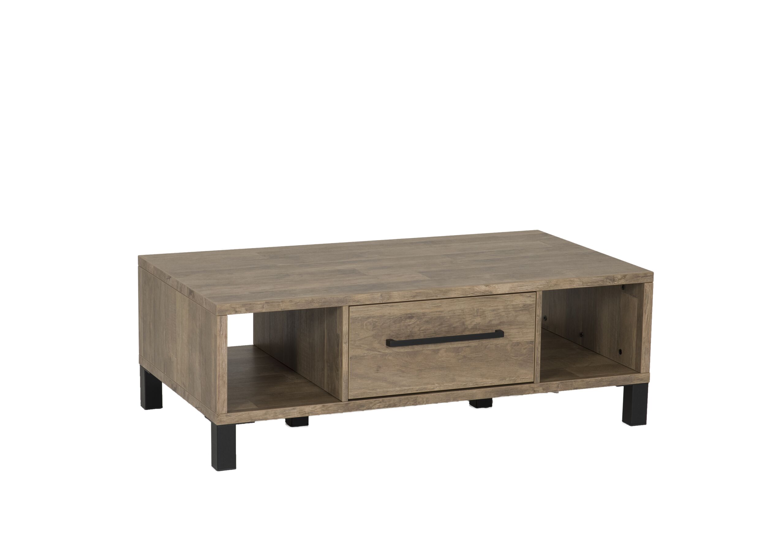 Plus Important - Table basse brun avec rangement
