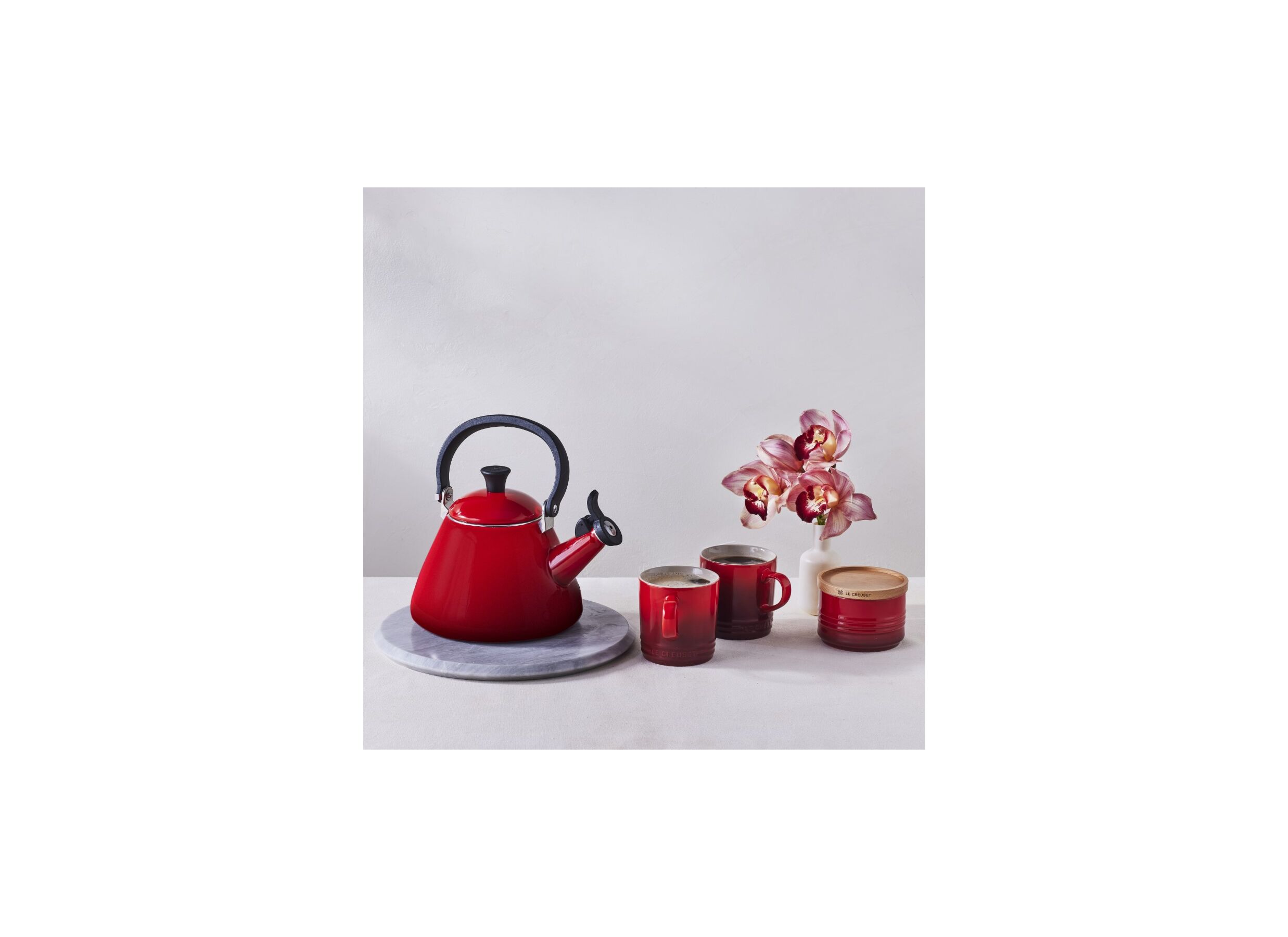Mok Le Creuset 35cl kersenrood