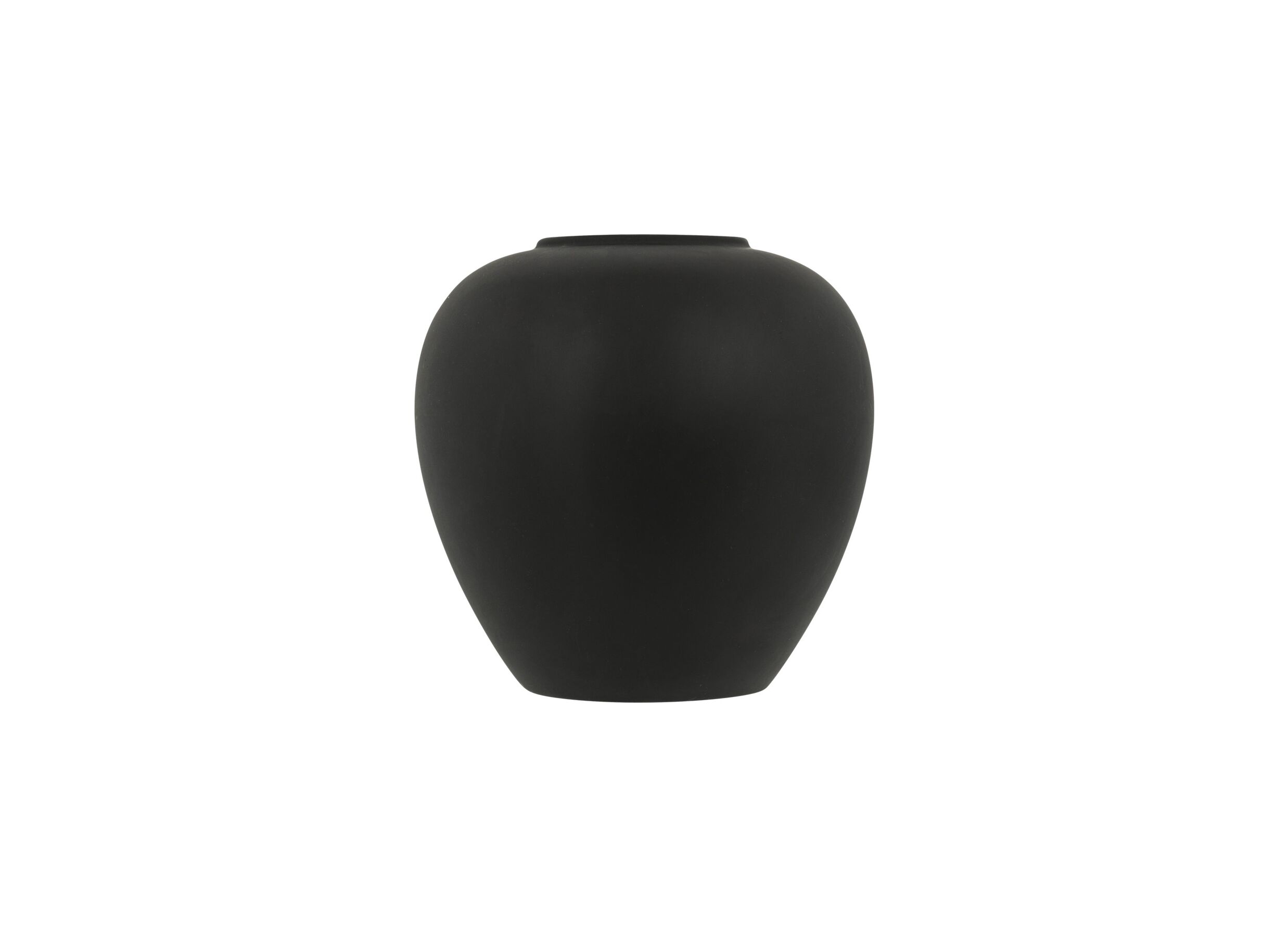 Aperçu - Vase Rily H22cm - céramique - noir
