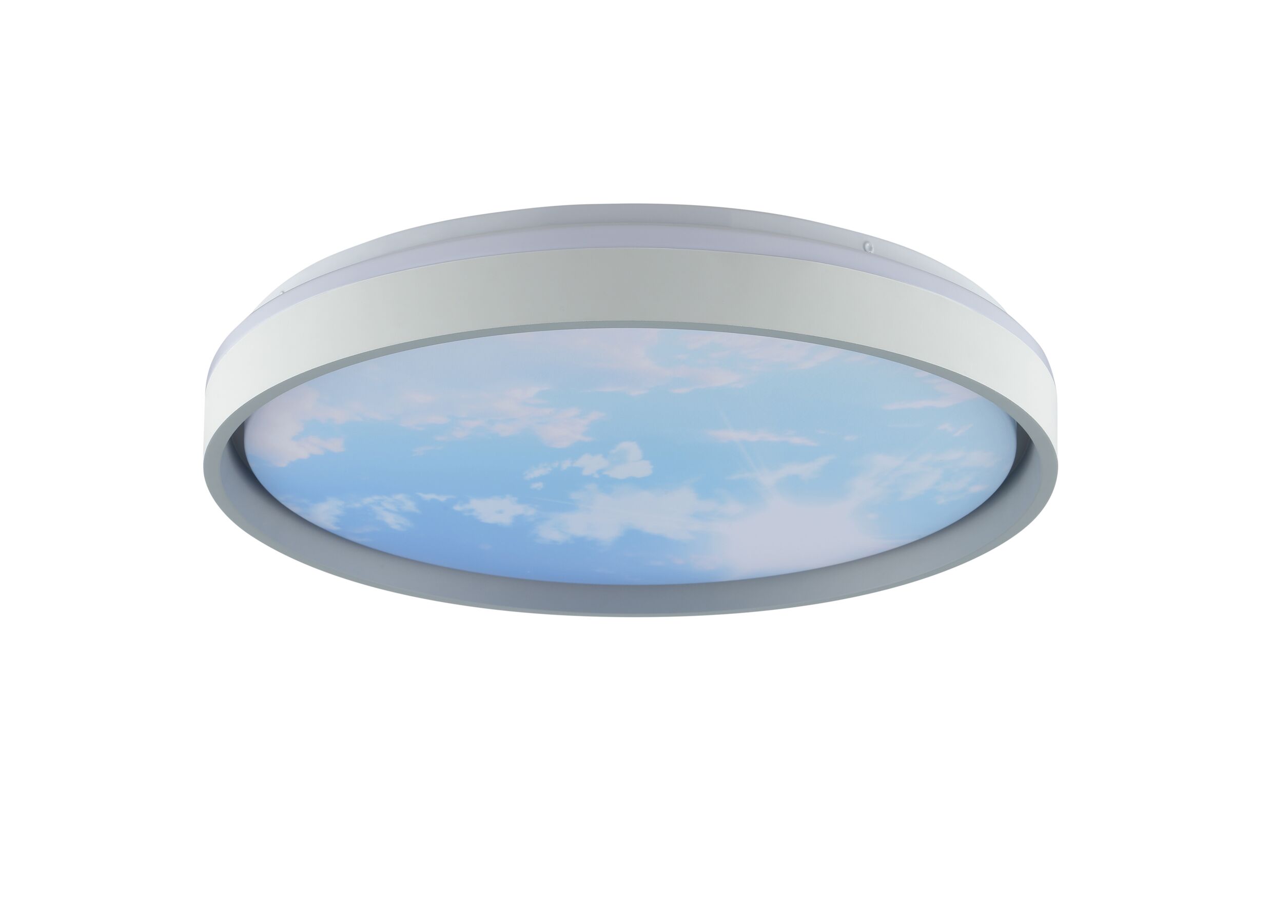 Aperçu - Plafonnier Sky Dream Ø48,5cm - blanc & gris