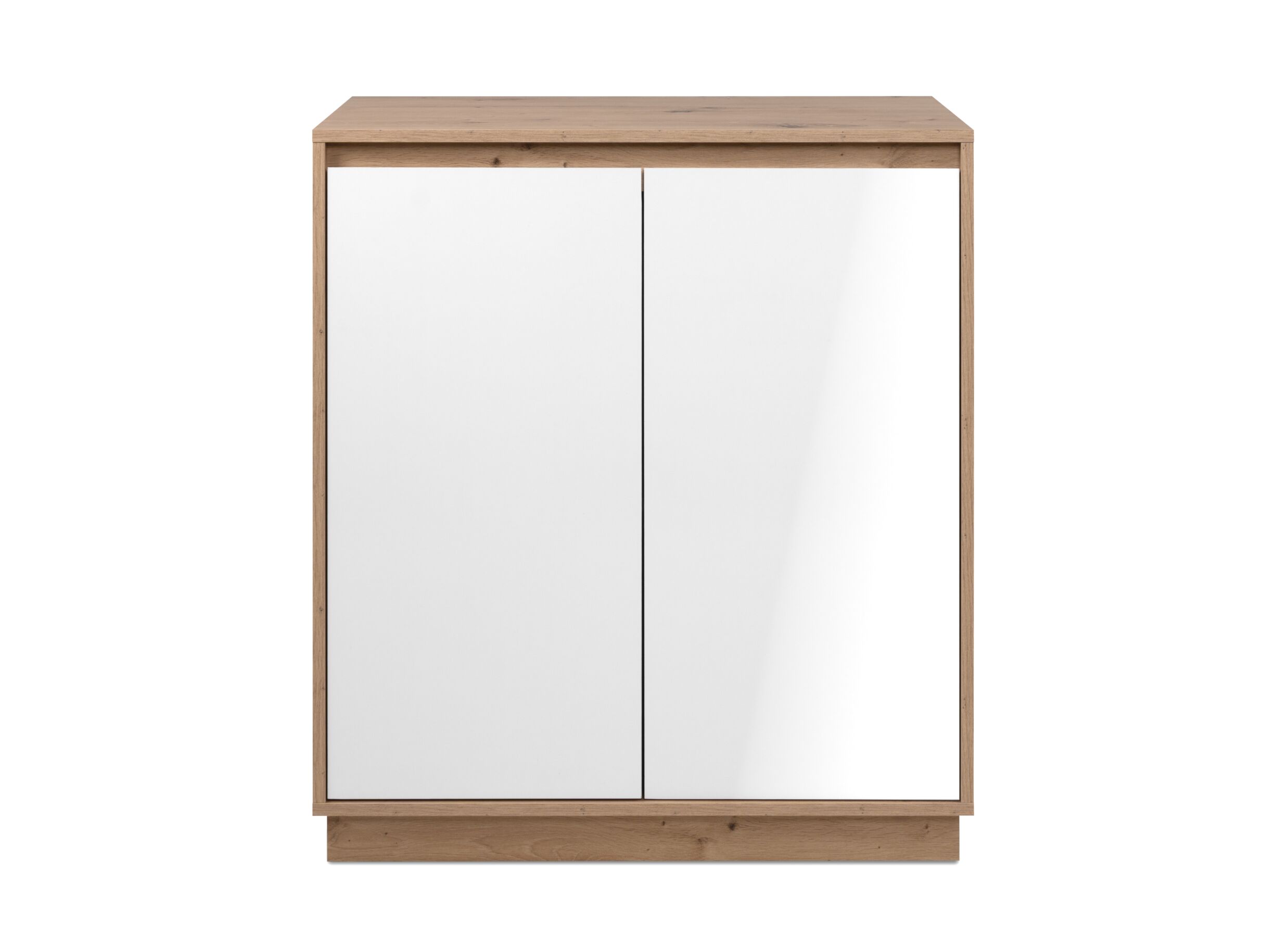 Aperçu - Commode Phoenix 79cm - décor - chêne artisanal & blanc