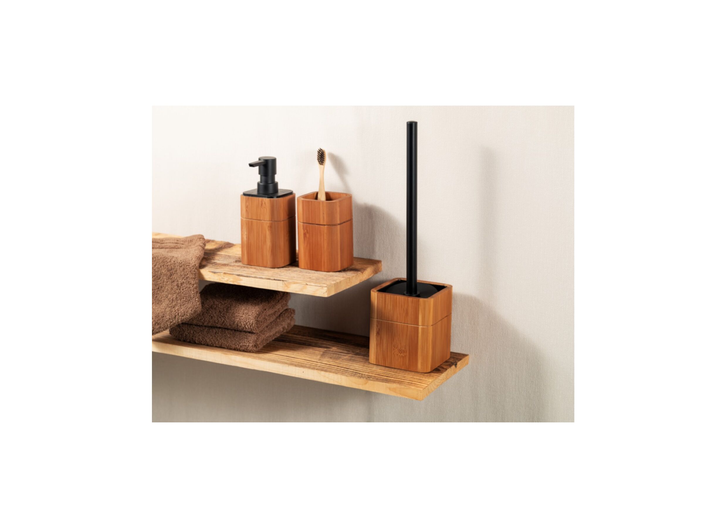 Distributeur de savon Serro brun