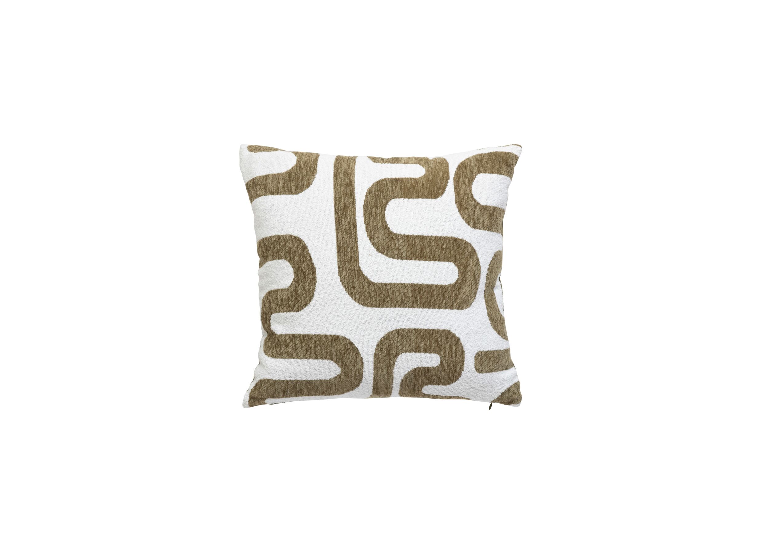 Kussen Safina 40x40cm - stof - kaki - Coussin Safina 40x40cm - tissu - kaki