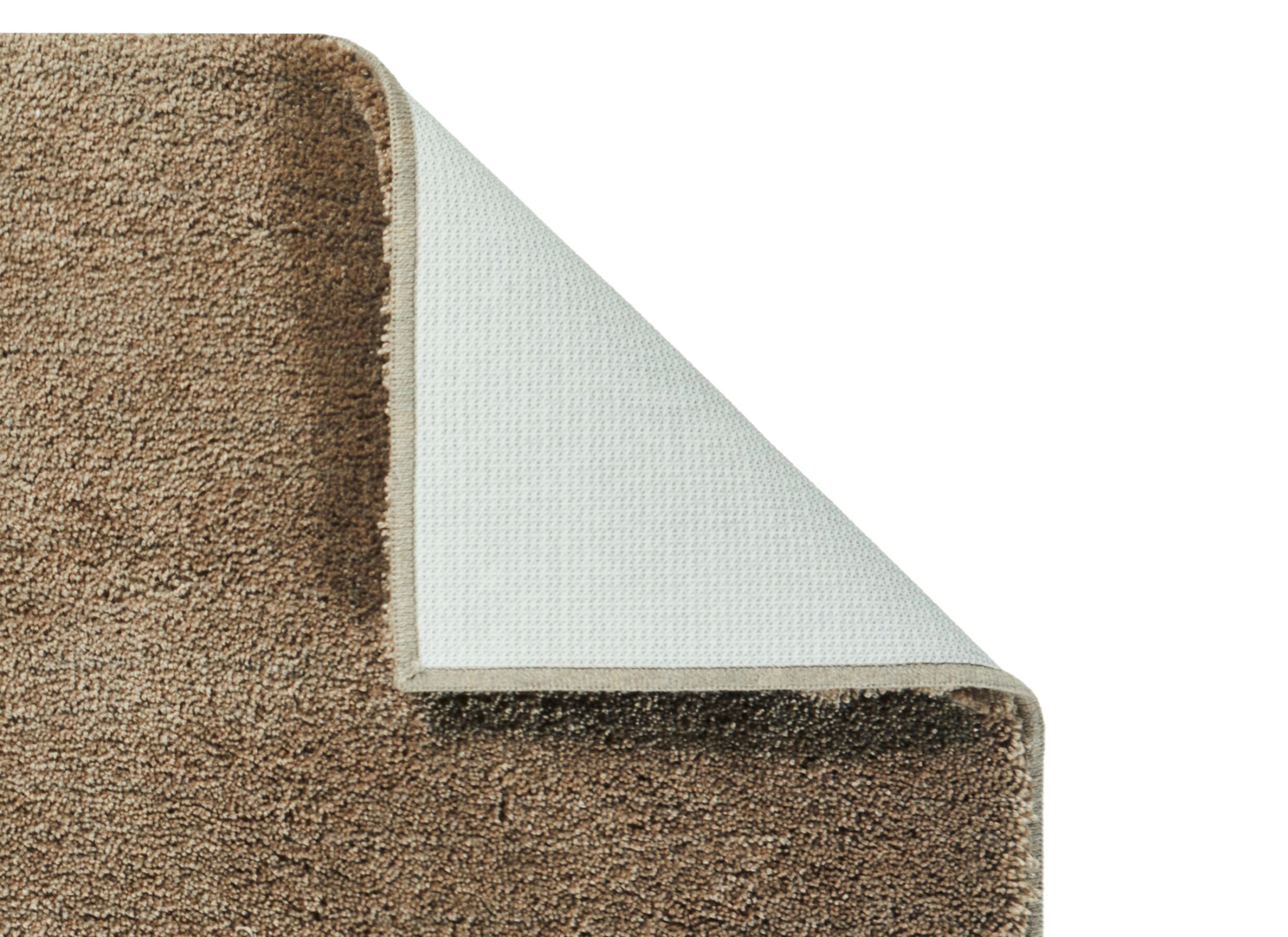 Detailfoto - Badmat Jaro 70x120cm - polyacryl - mokka met antislip