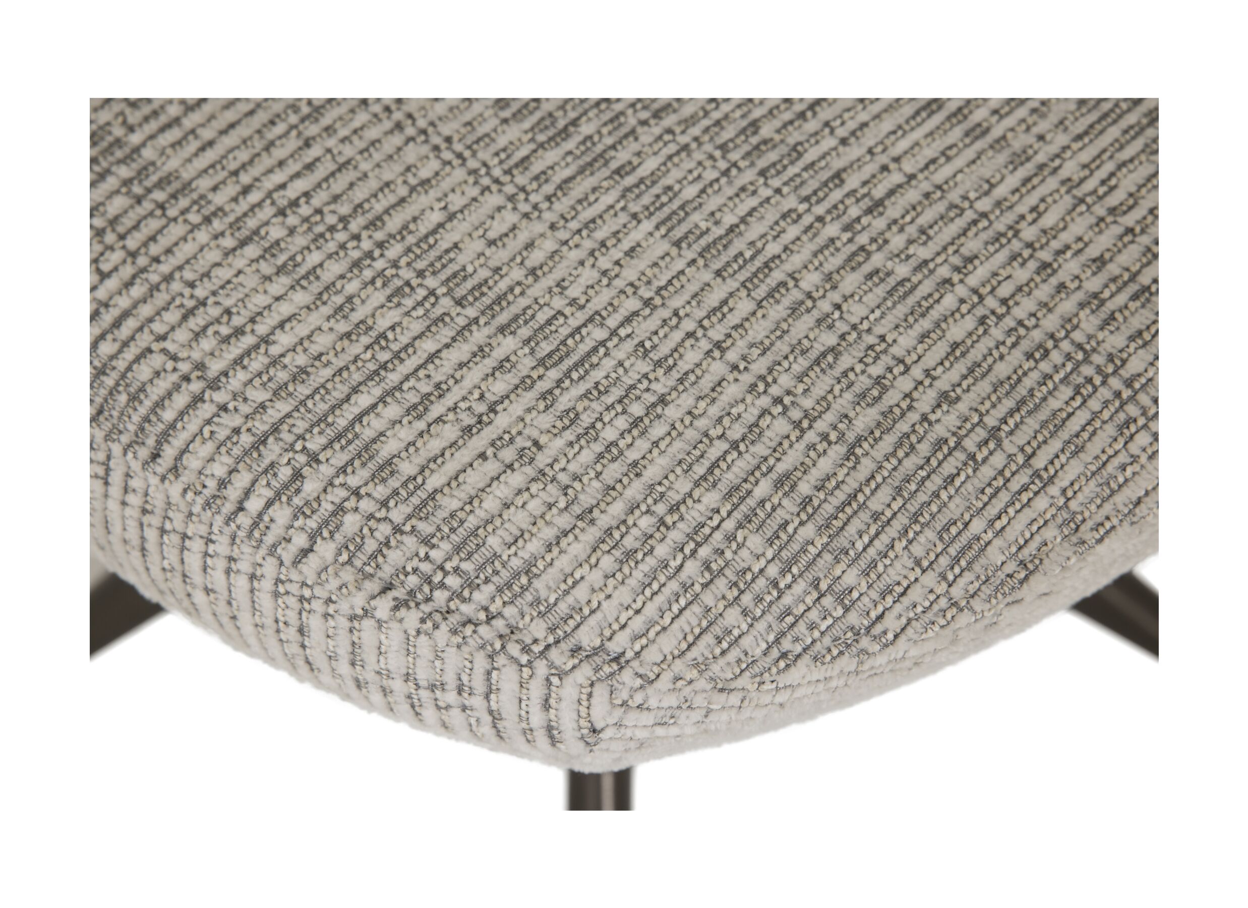 Detail - Chaise pivotante Wave fibre polyester - gris