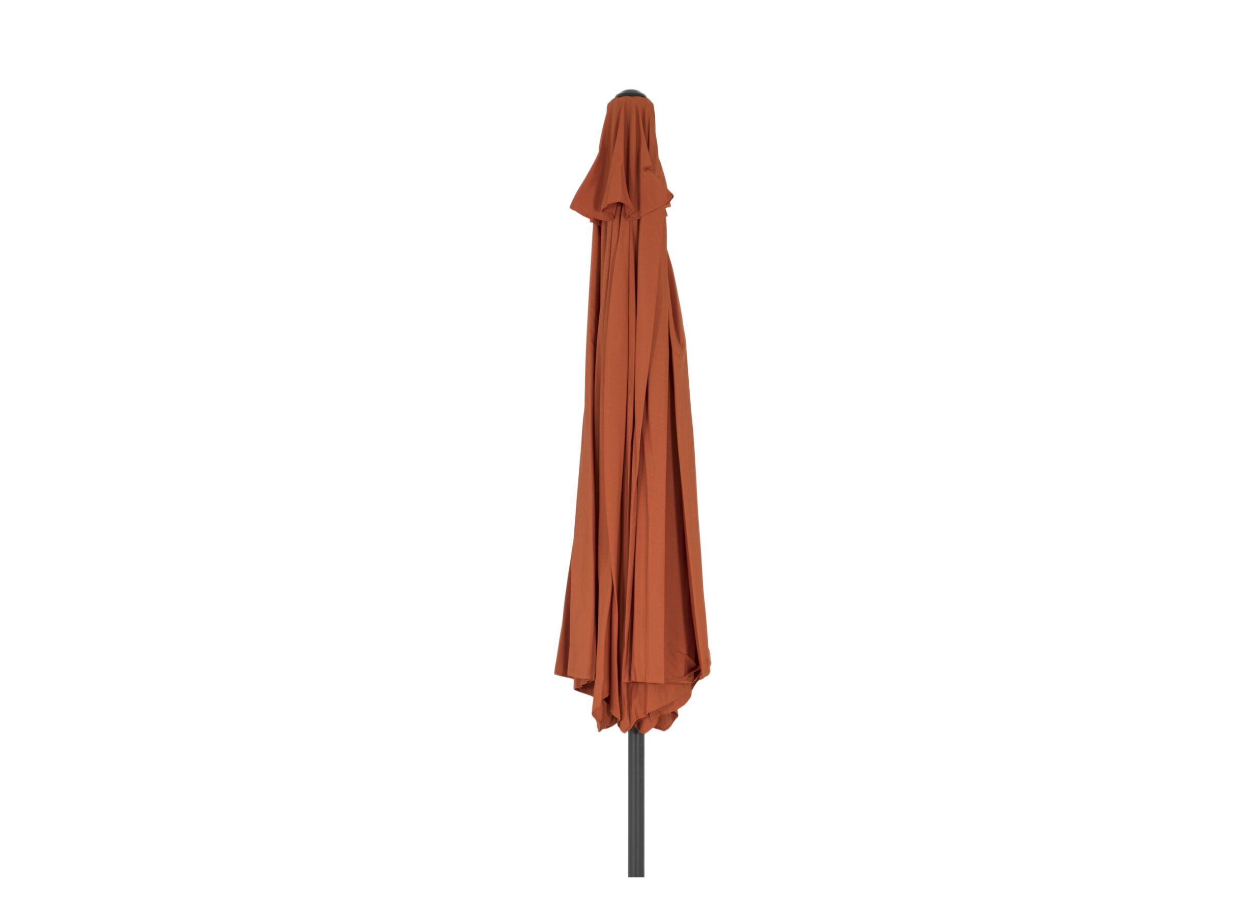 Detail - Parasol Nerissa Ø350cm rouge avec couverture