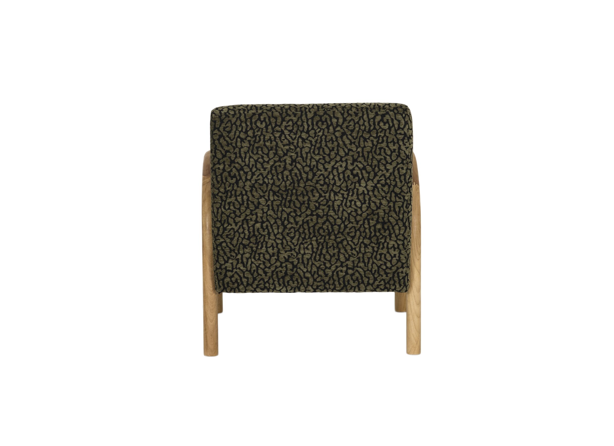 Overzichtsfoto - Fauteuil Boogie 66,7x77x78,5cm - polyestervezel - groen