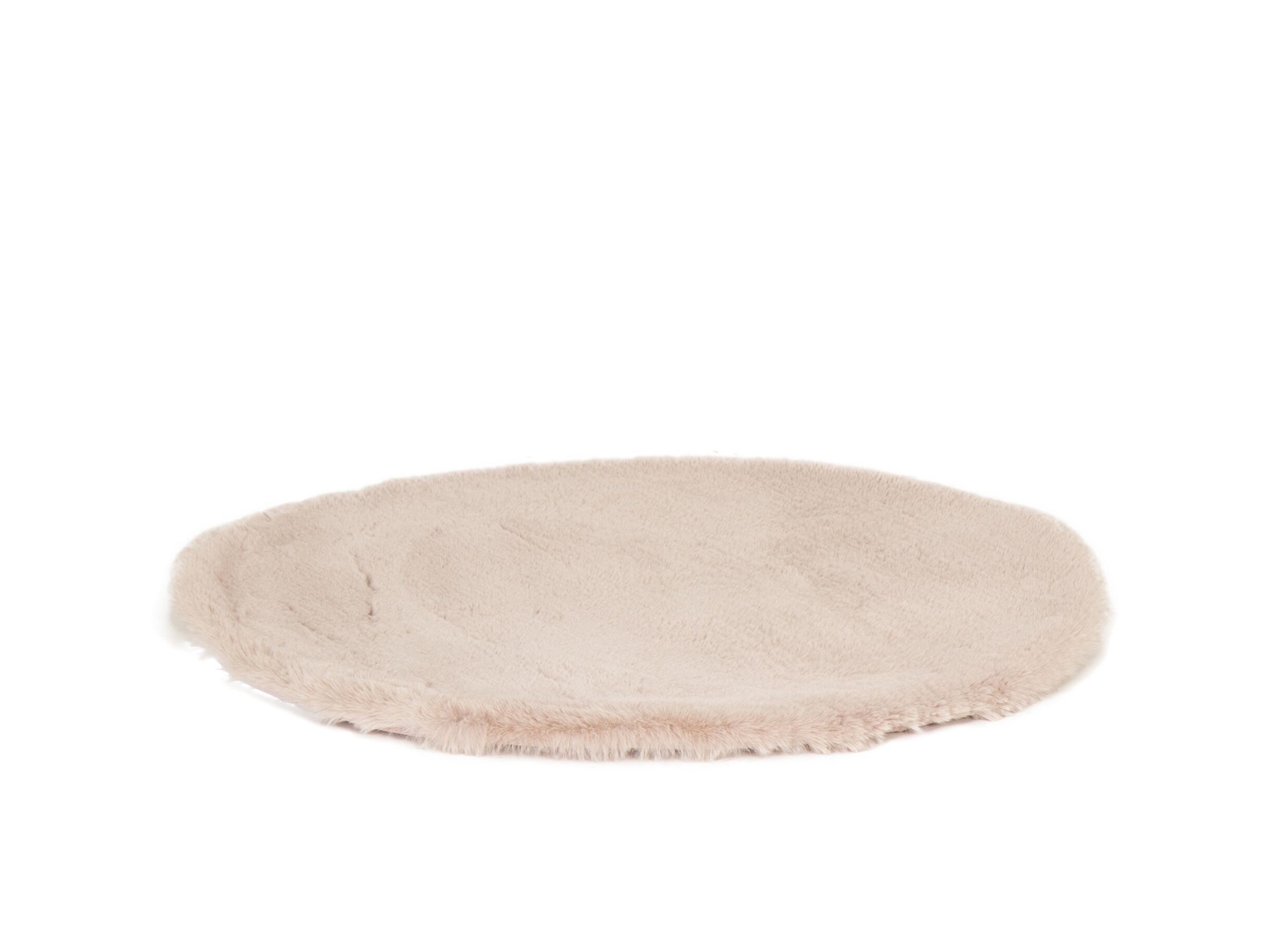 Rond tapijt Texel Ø120cm - polyestervezel - roze